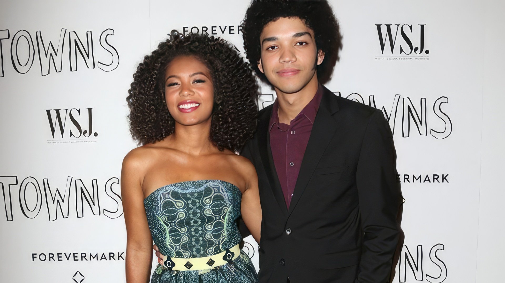Justice Smith and Jaz Sinclair