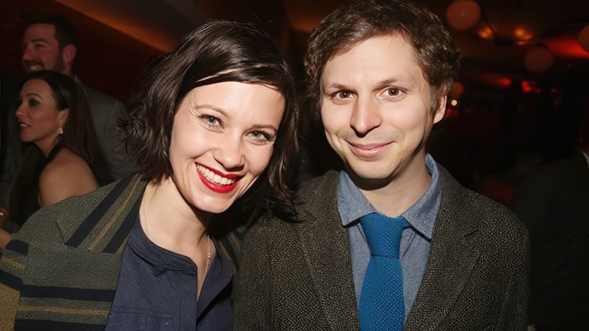 Michael Cera and his wife Nadine