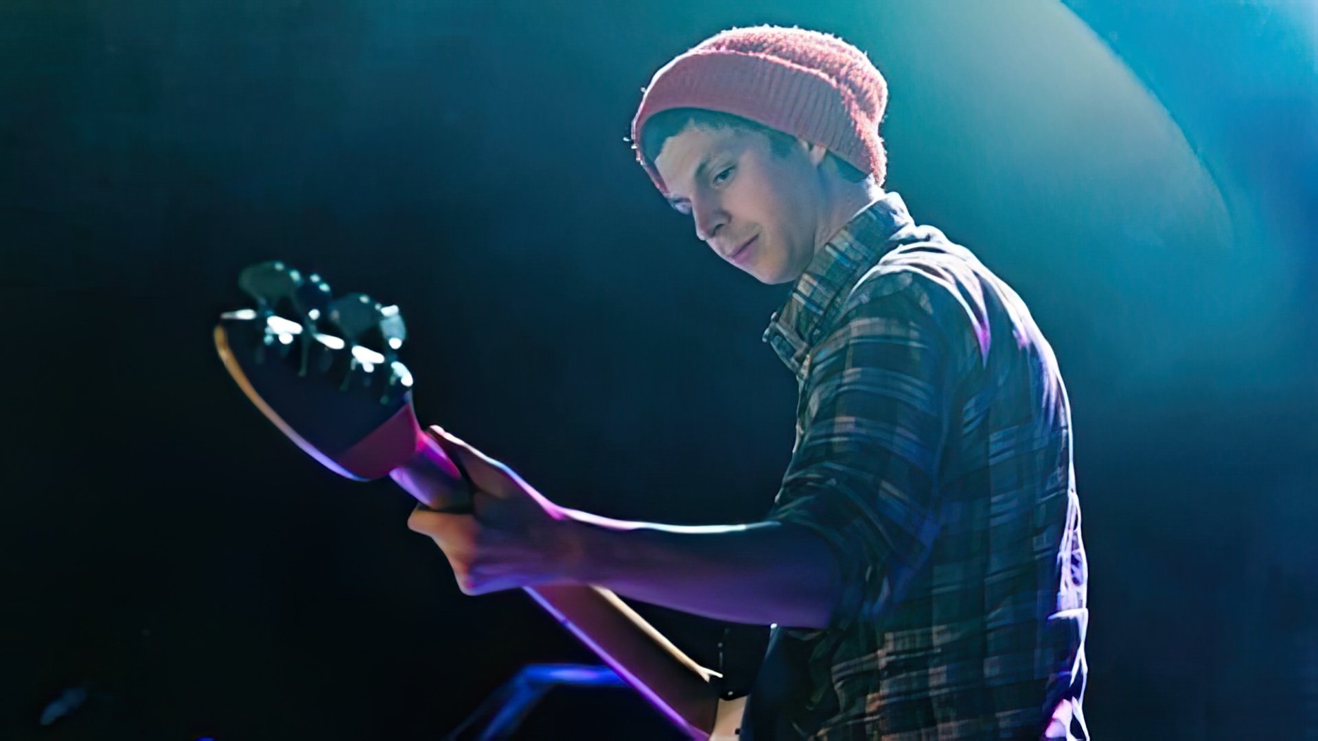 Michael Cera is a bass guitarist for Mister Heavenly