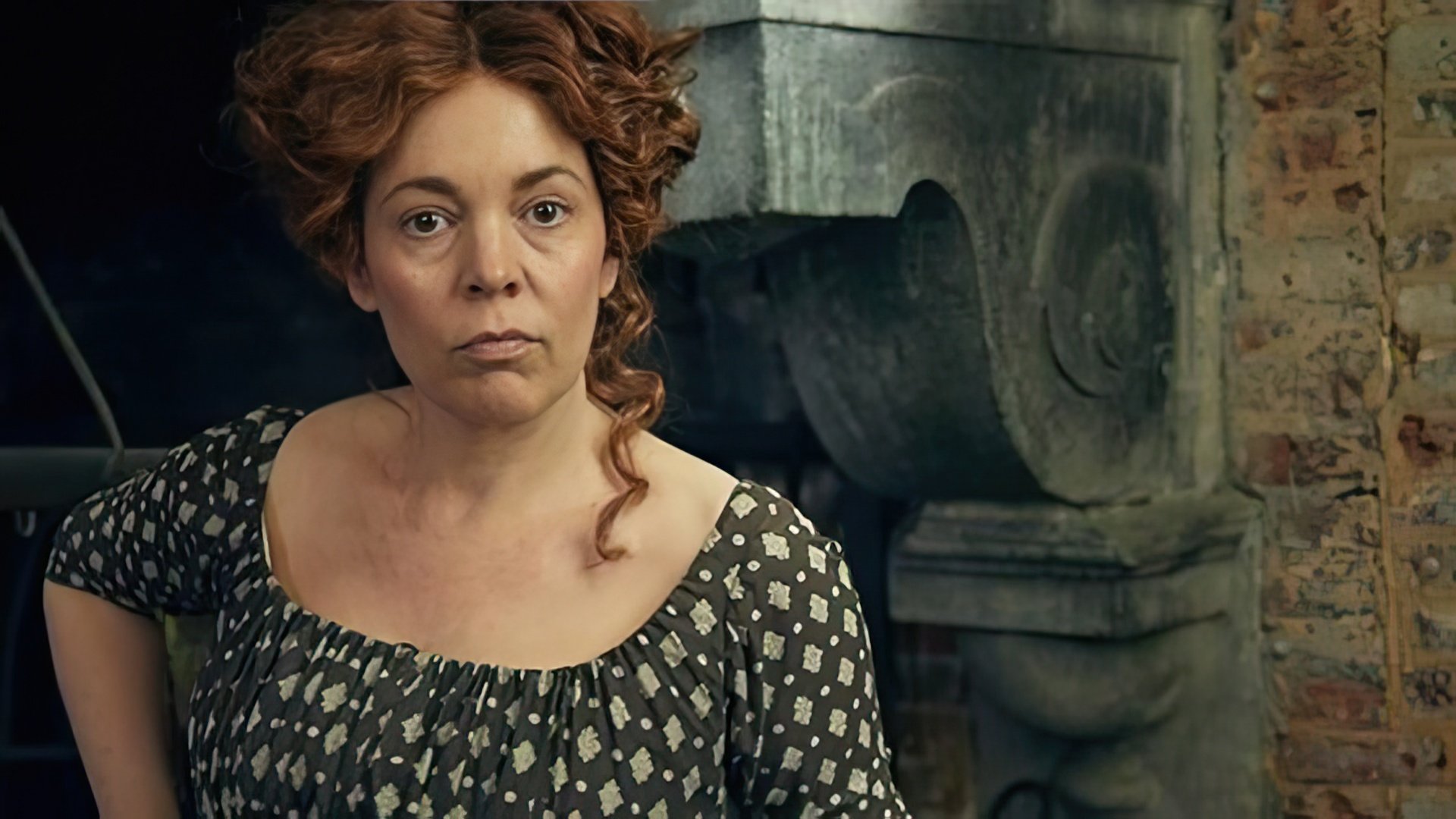 Olivia in the image of Madame Thénardier