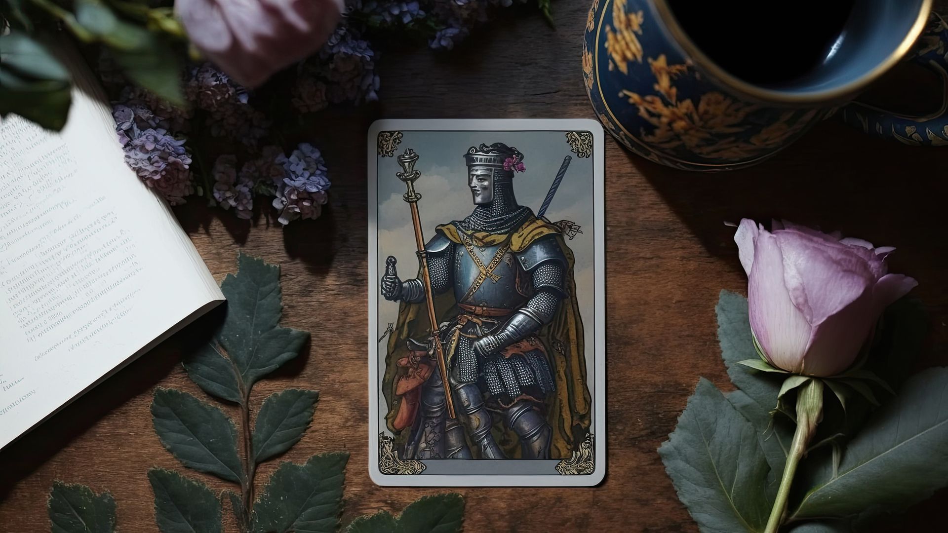 The negative side of the Knight of Wands is superficiality