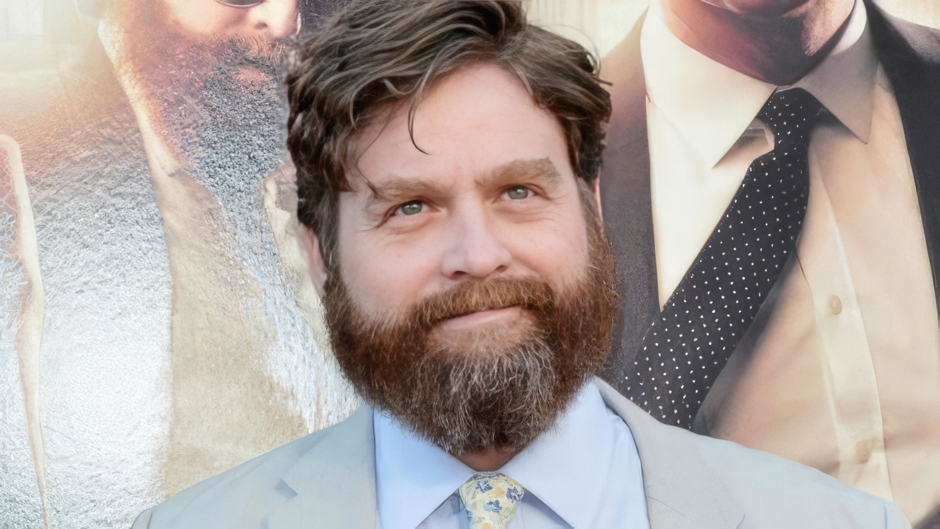 Zach Galifianakis Is the Most Famous Hollywood Bearded Man