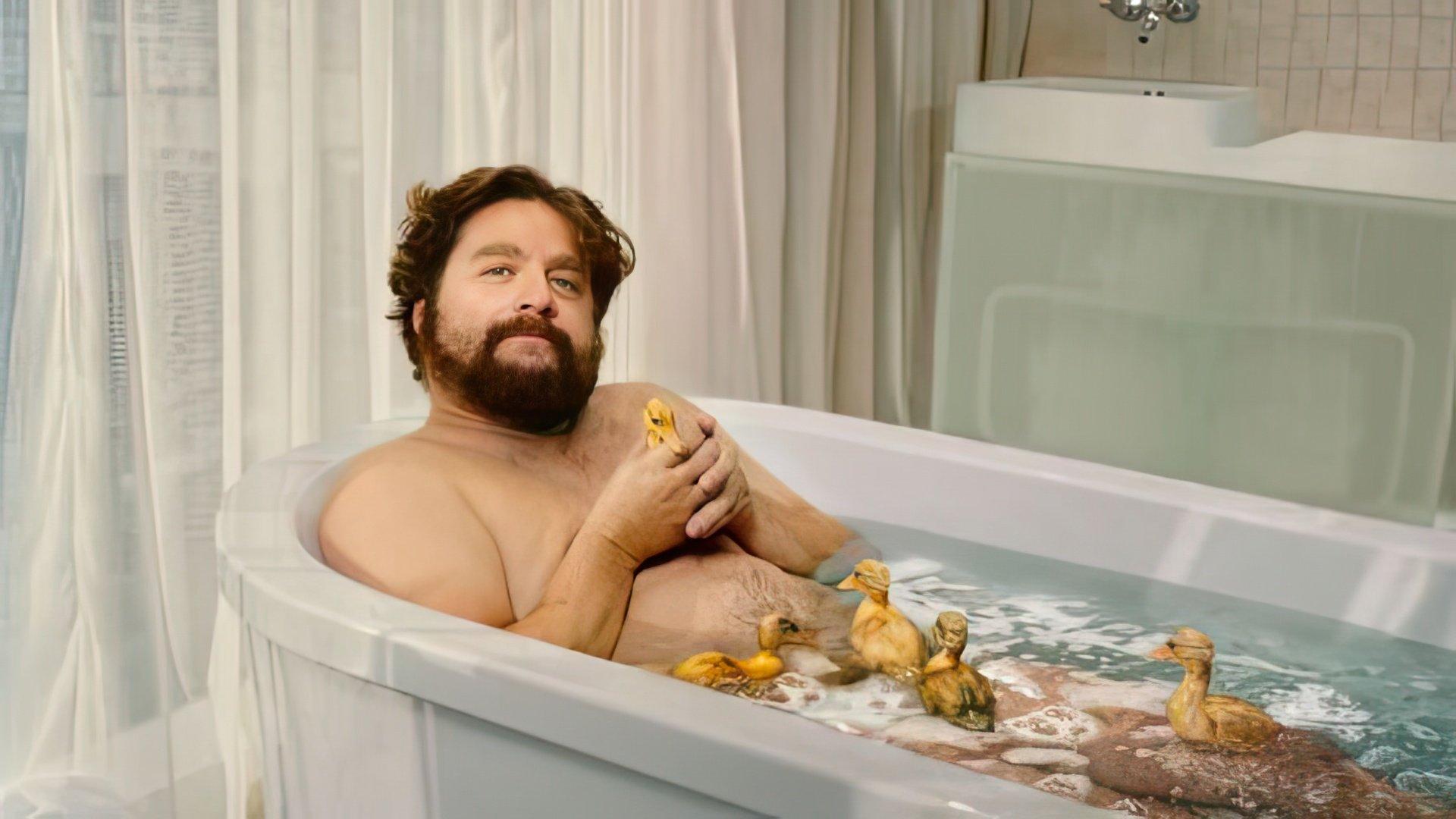 Zach Galifianakis is Very Different from the One We See on Big Screens