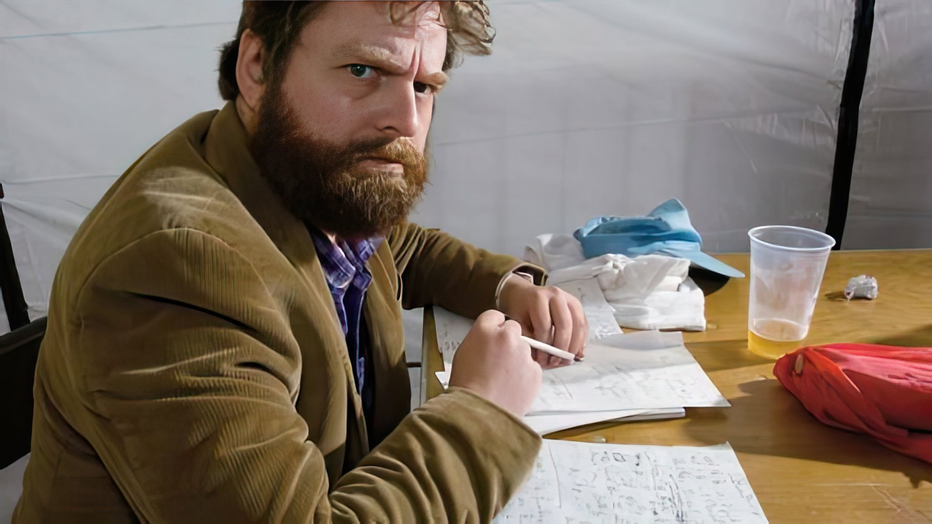 Zach Galifianakis: the Comedian at Work