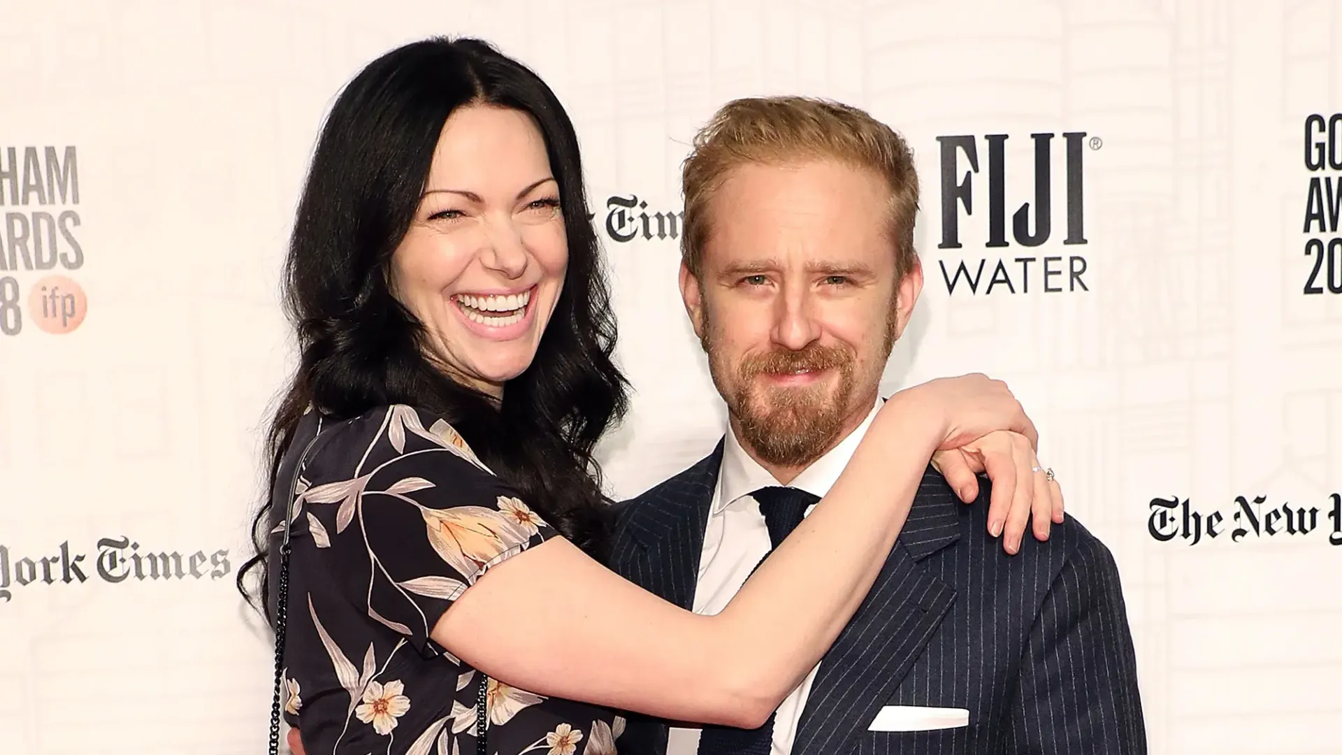 Ben Foster and Laura Prepon