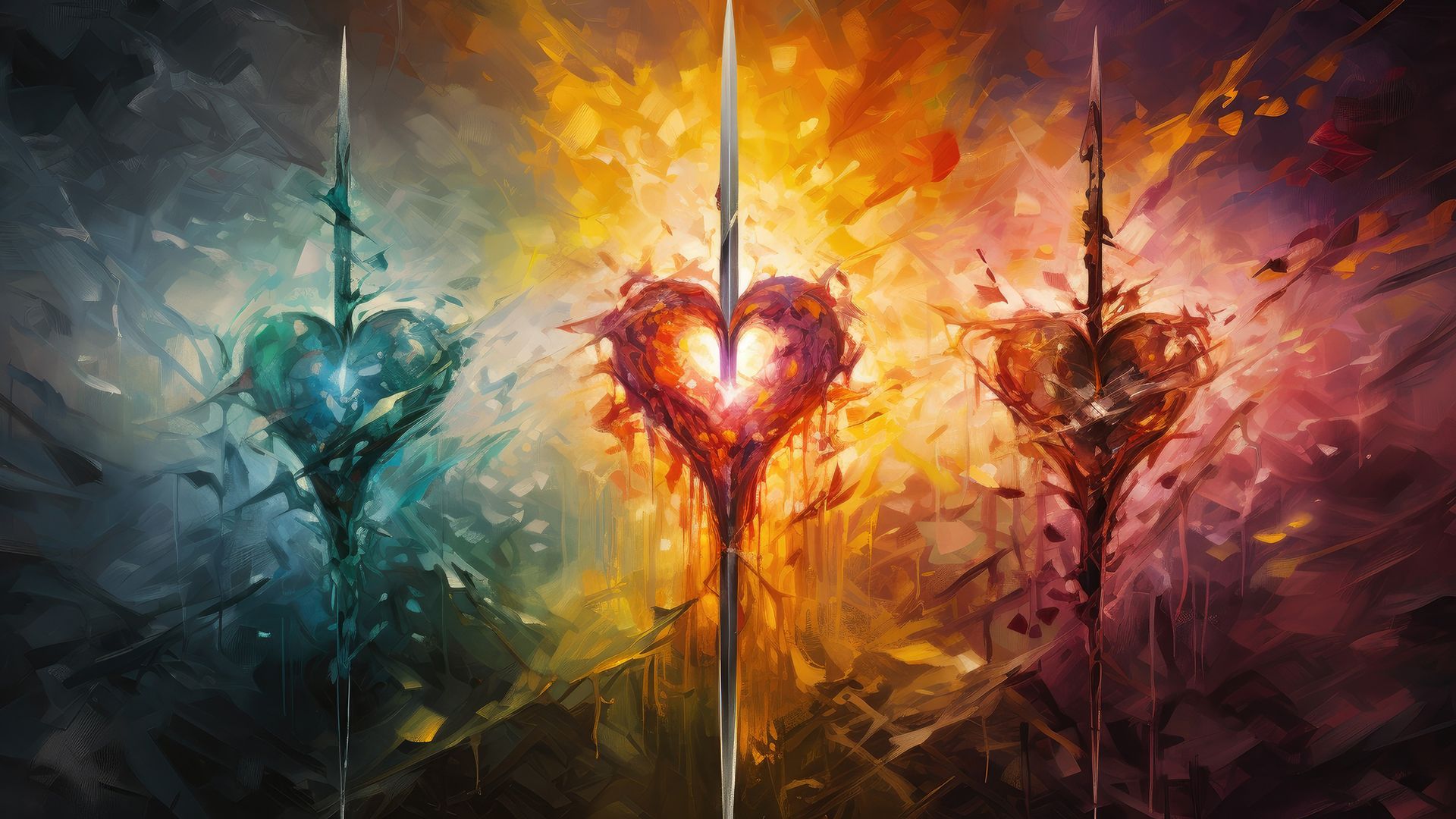 The Reversed Three of Swords in Love Gives a Chance for Reconciliation