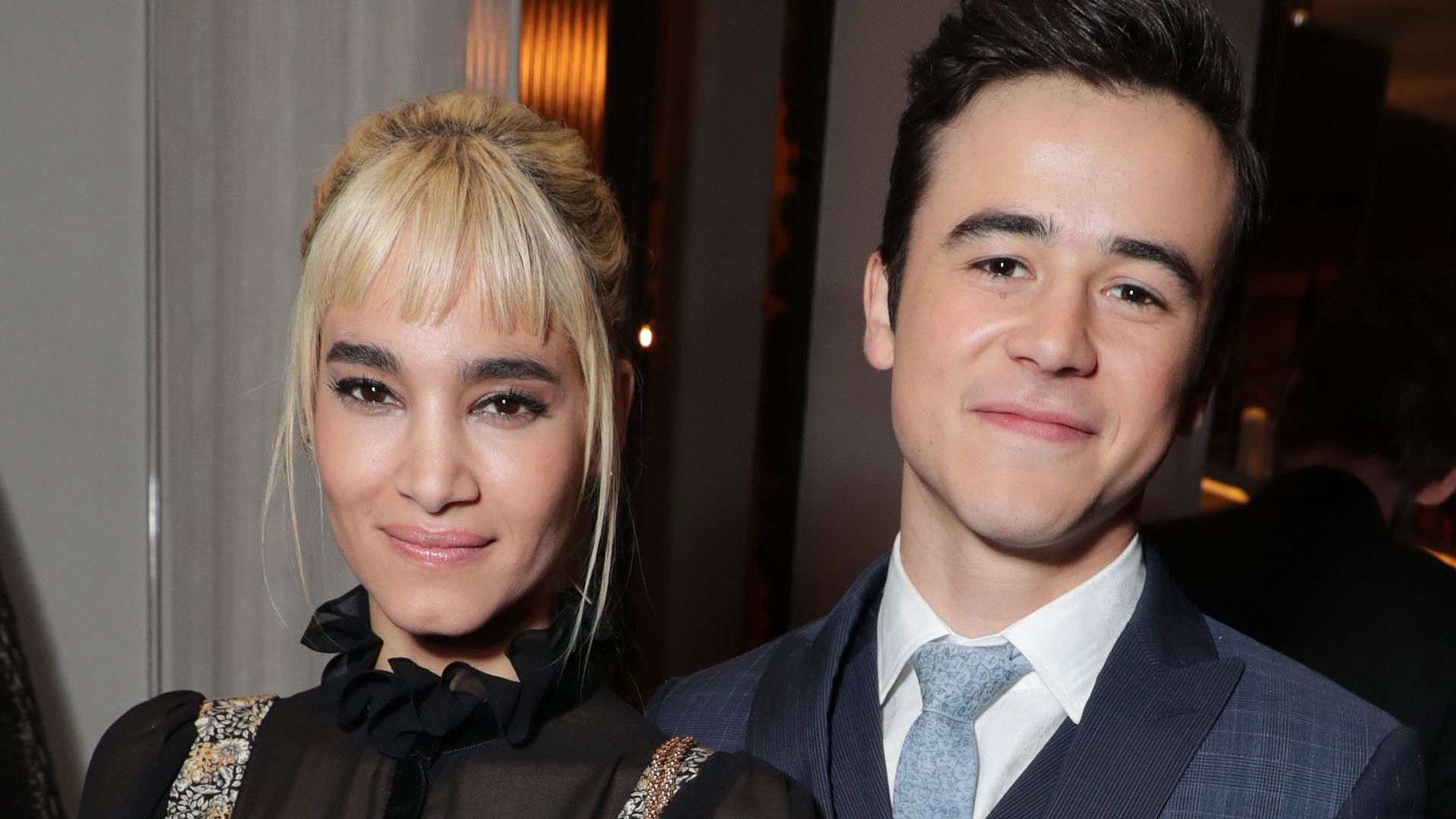 Sofia Boutella and Keean Johnson