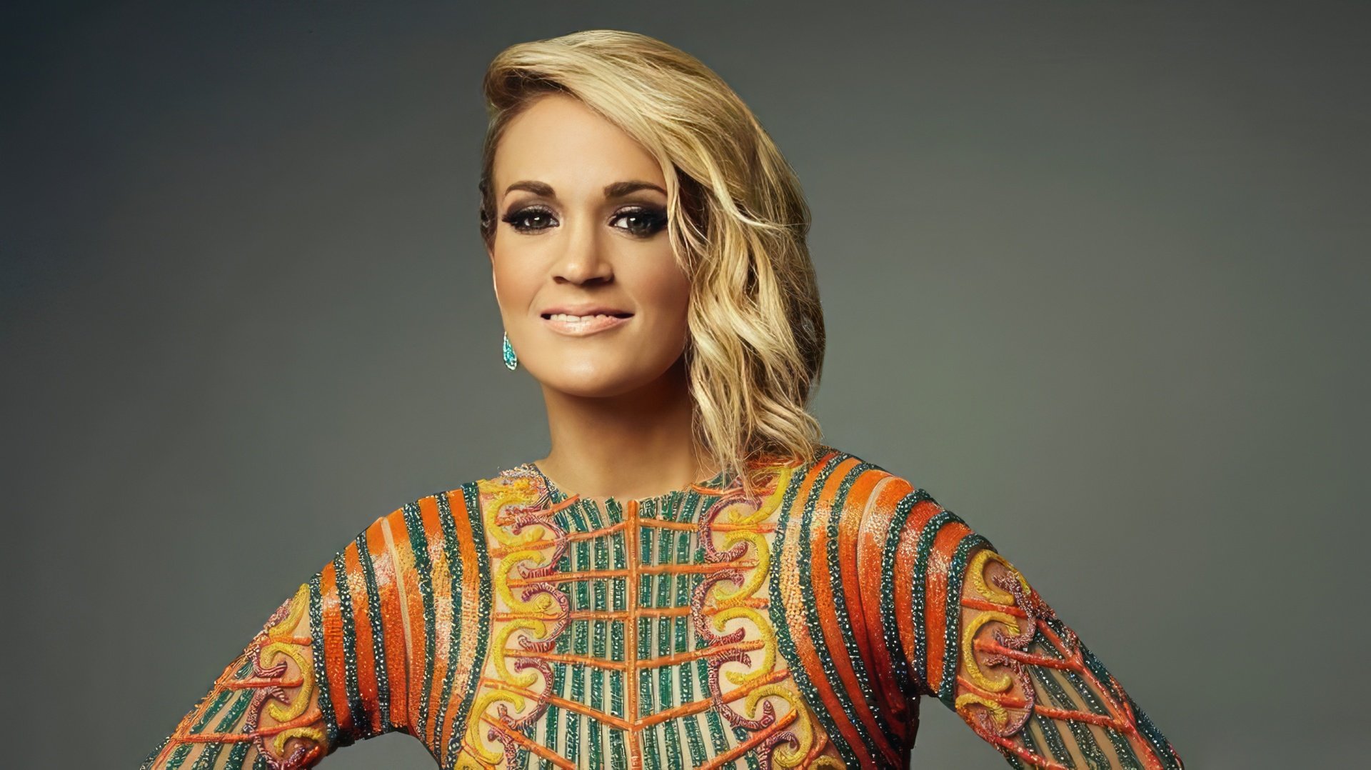 American country singer Carrie Underwood
