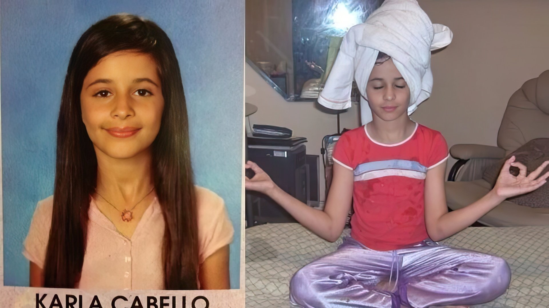 Camila Cabello in her youth