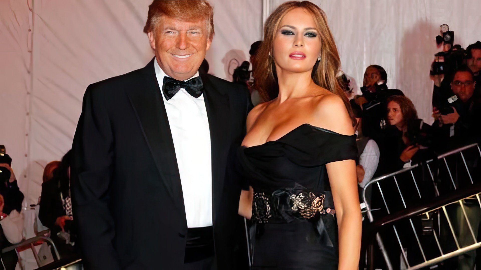 Donald Trump and Melania Knauss