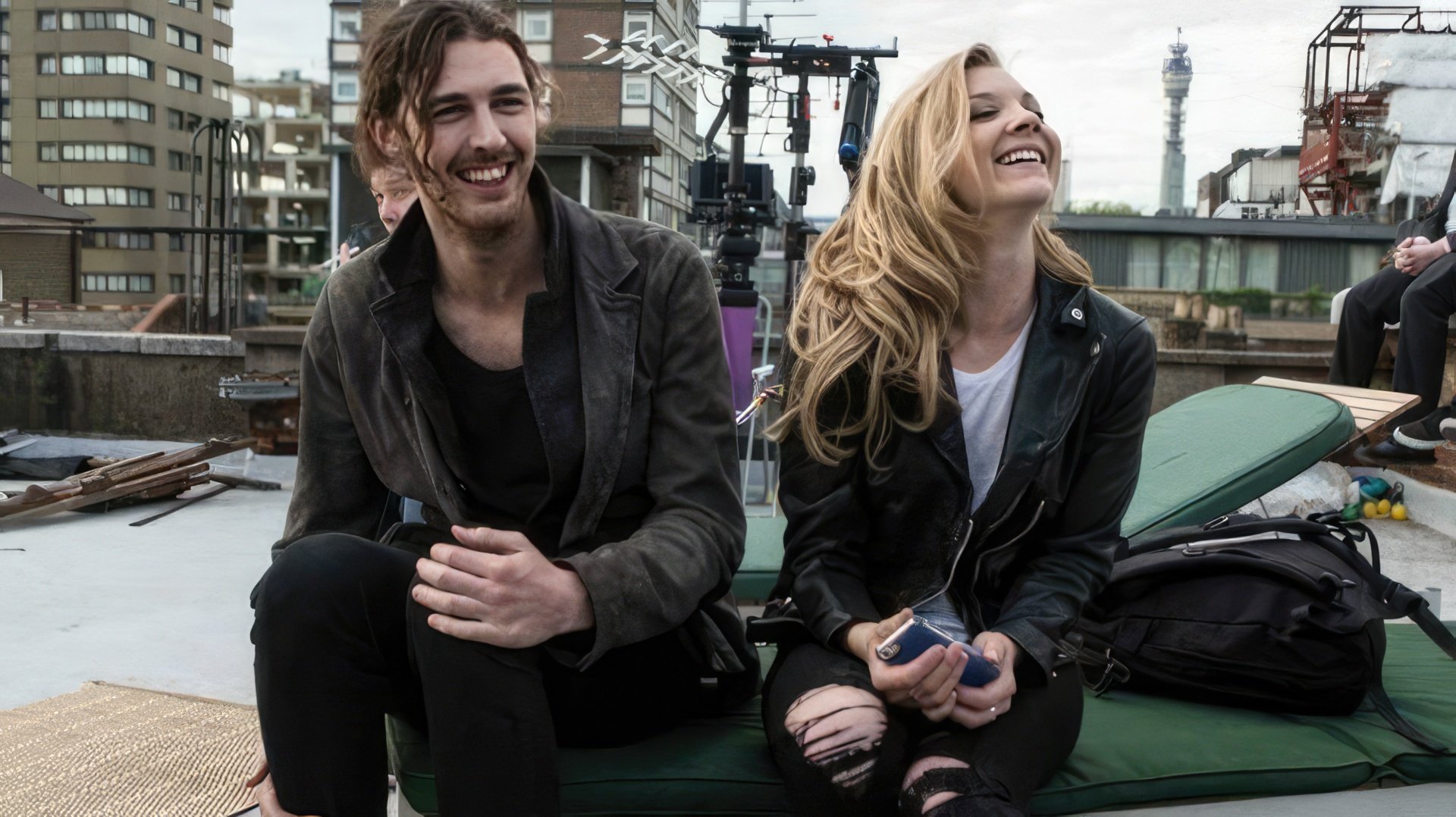 Hozier with Natalie Dormer