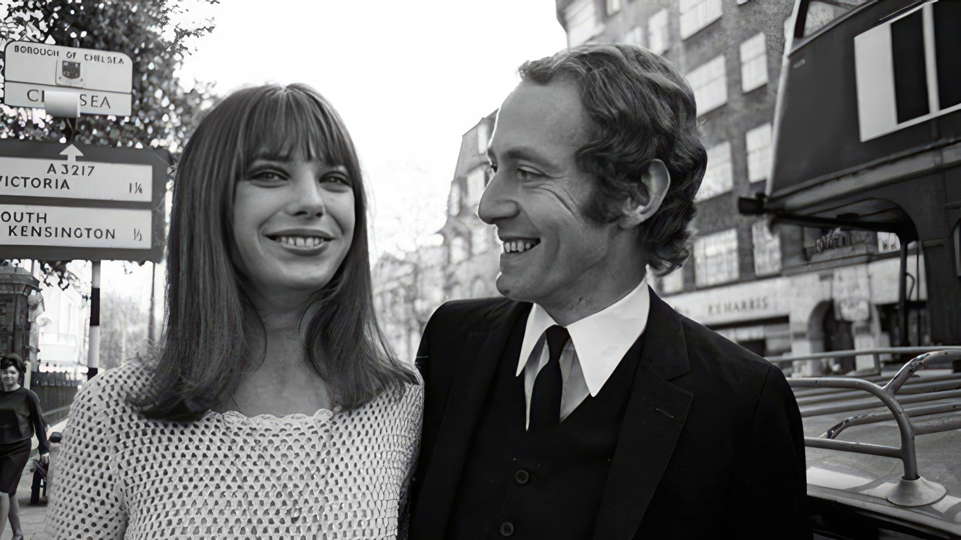 Jane Birkin and John Barry