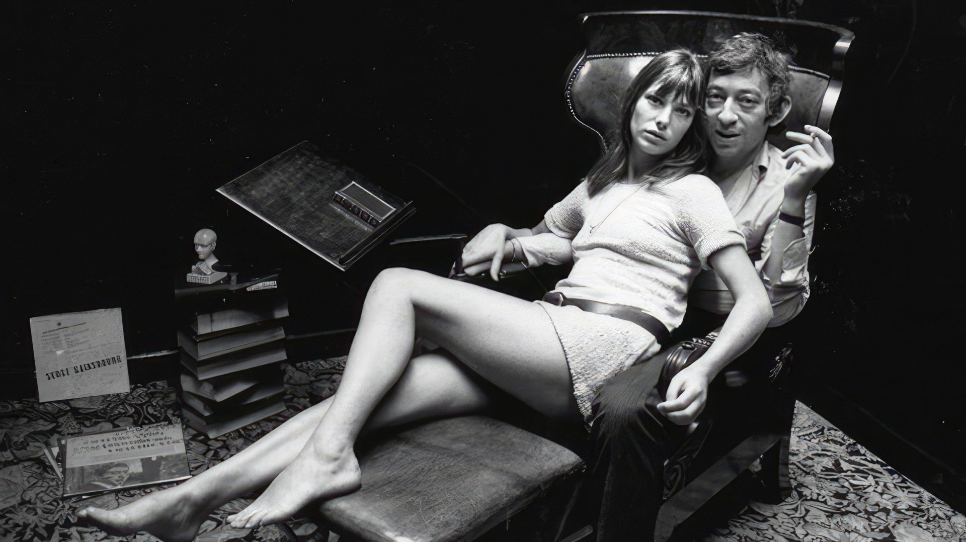 Jane Birkin and Serge Gainsbourg