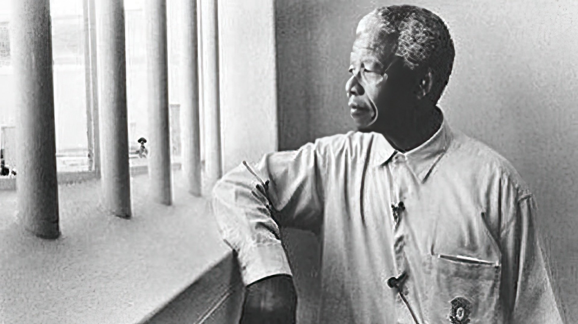 Nelson Mandela in prison