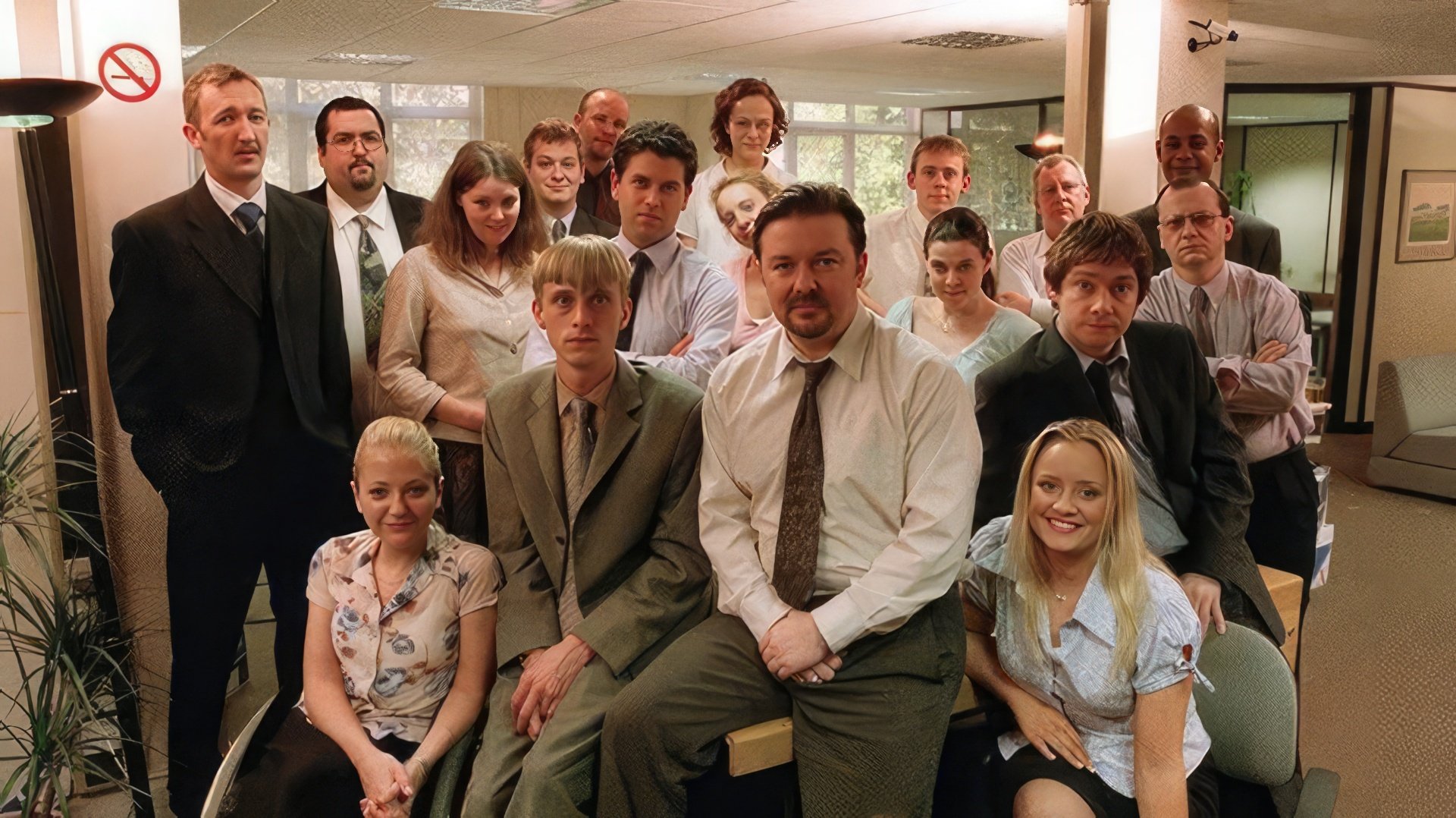 On the set of The Office