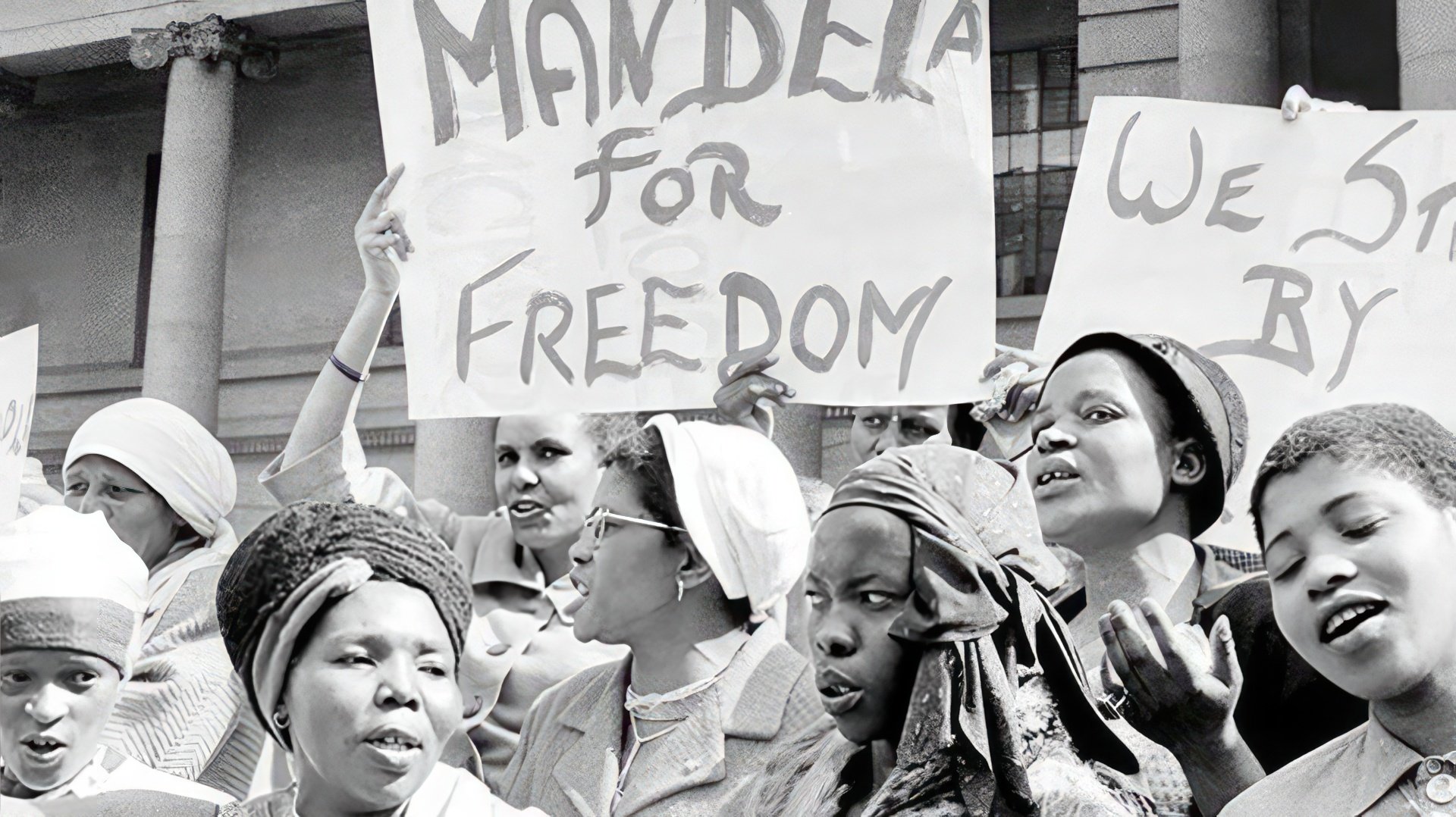 People demand Nelson Mandela’s release