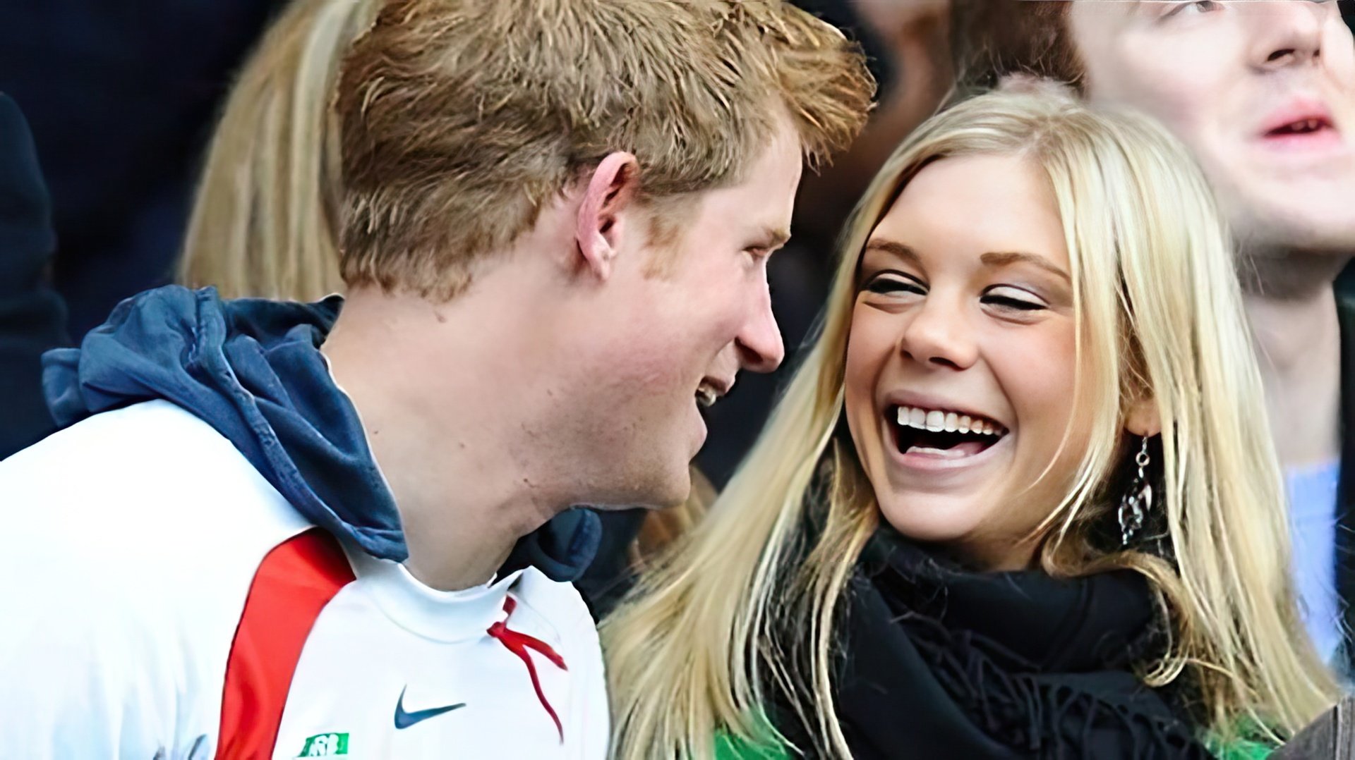 Prince Harry with Chelsy Davy