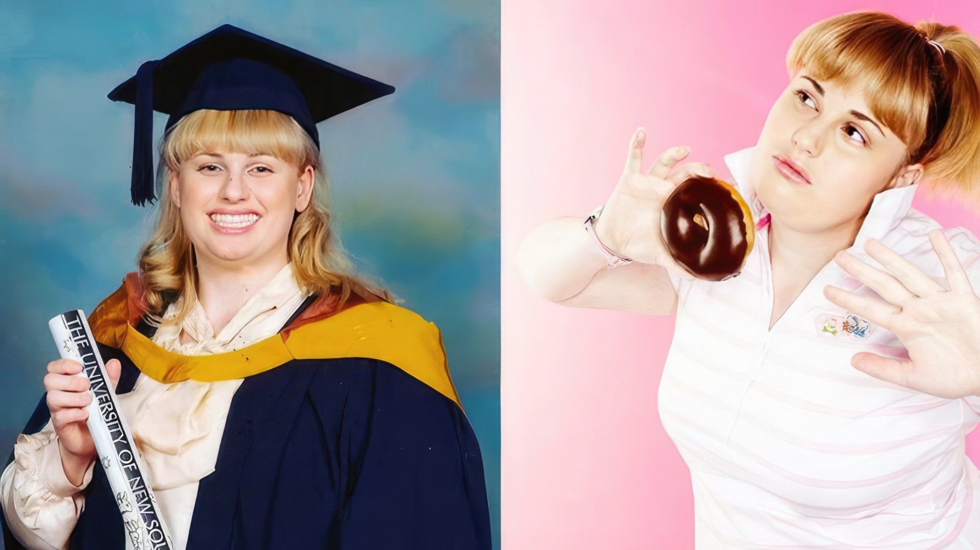 Rebel Wilson in her youth