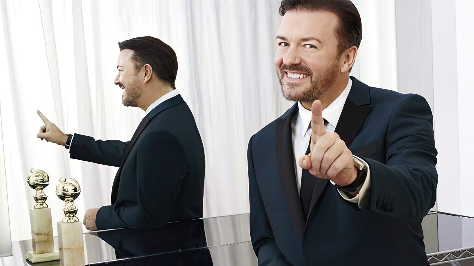 Ricky Gervais has collected countless awards over the years