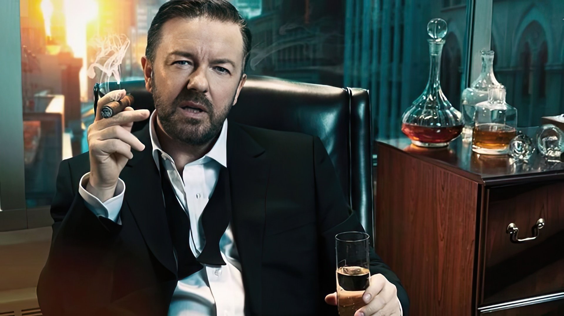 Ricky Gervais is one of the most influential Londoners