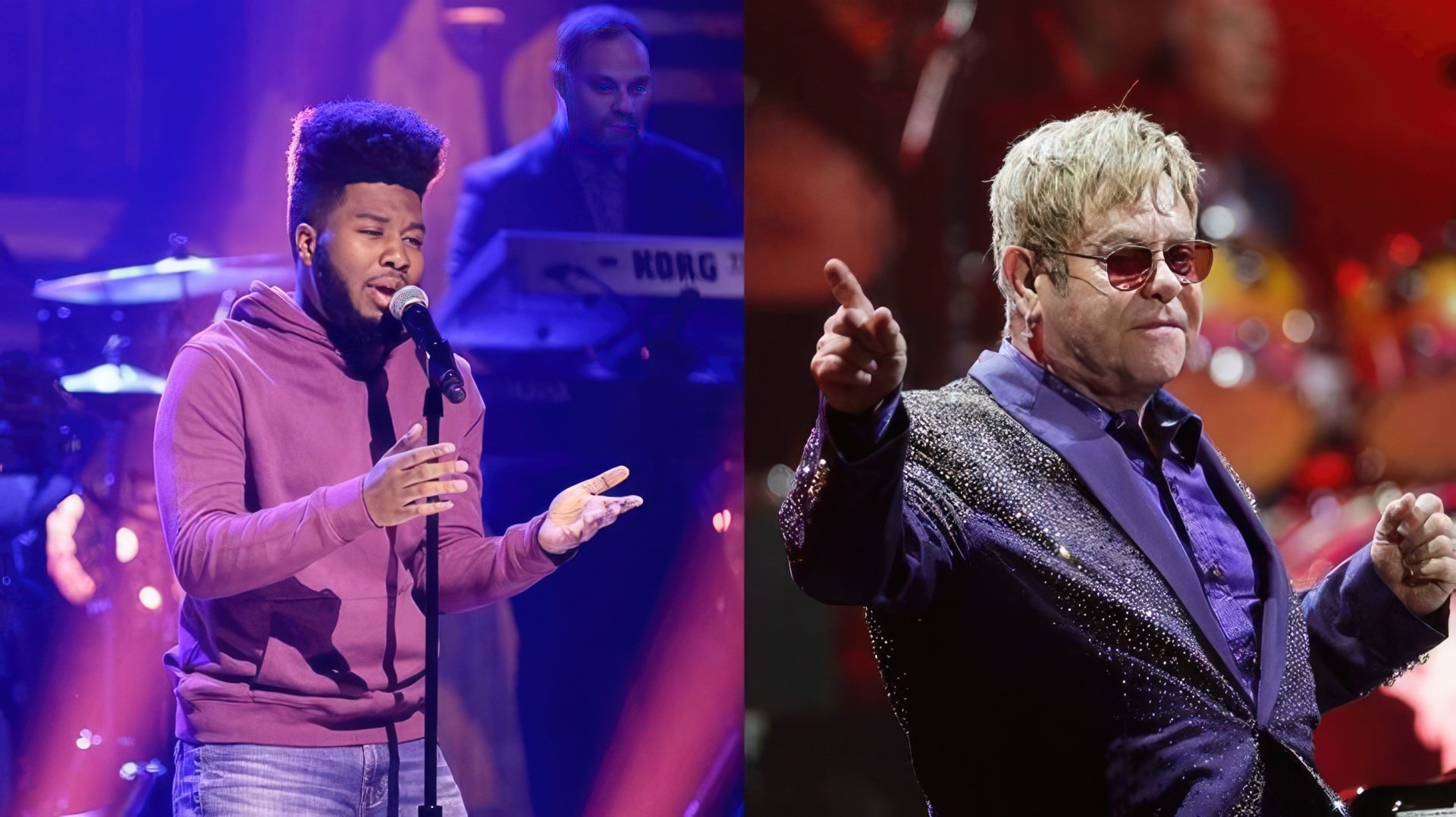 Sir Elton John poetically called Khalid a new rising star