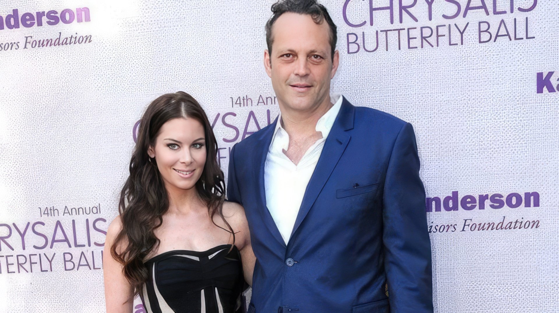 Vince Vaughn and his wife Kyla Weber