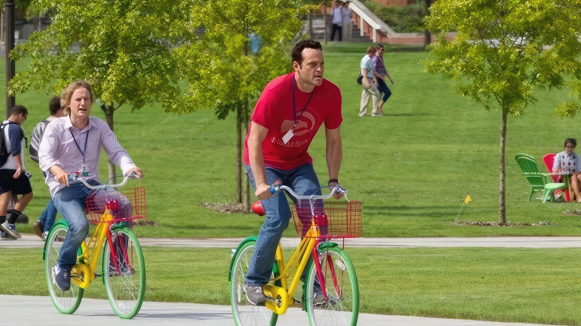 Vince Vaughn in the film The Internship