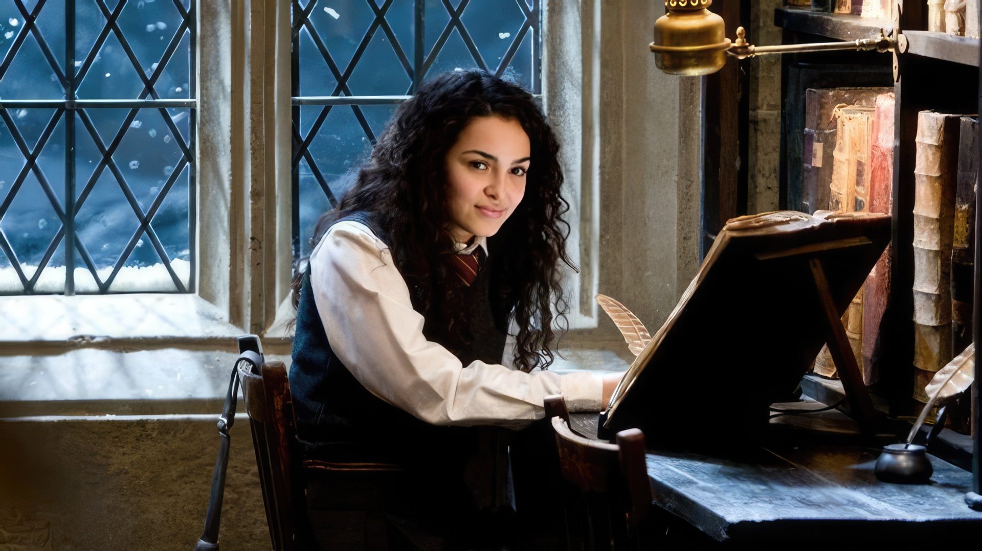 Anna Shaffer in the movie Harry Potter and the Half-Blood Prince