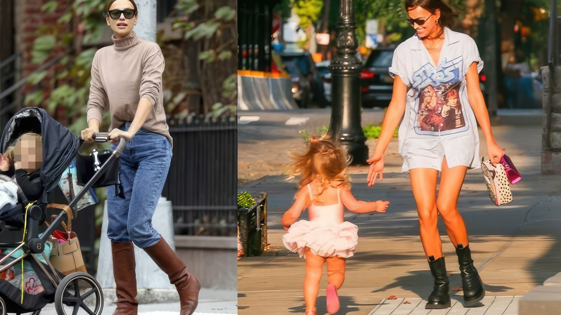 Even in ordinary life, Irina Shayk looks great