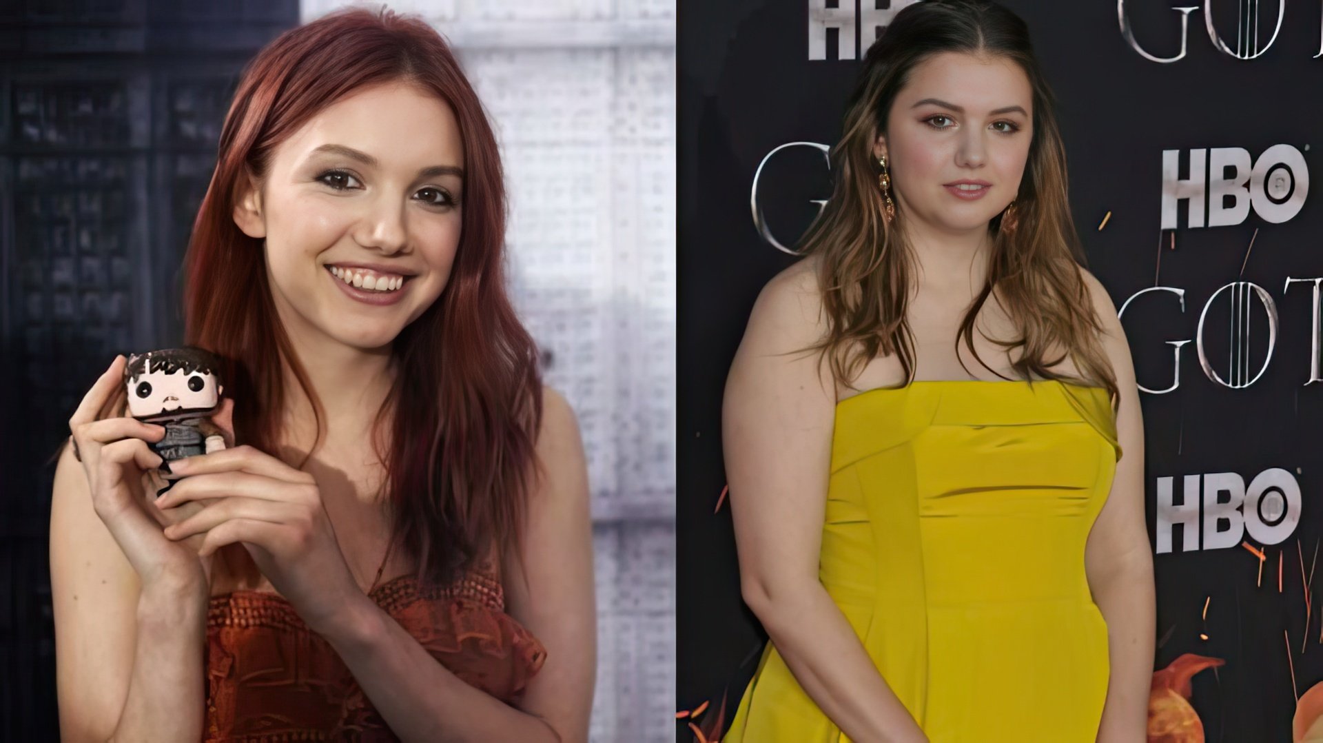 Hannah Murray in seasons 2 and 8 of ‘Game of Thrones’
