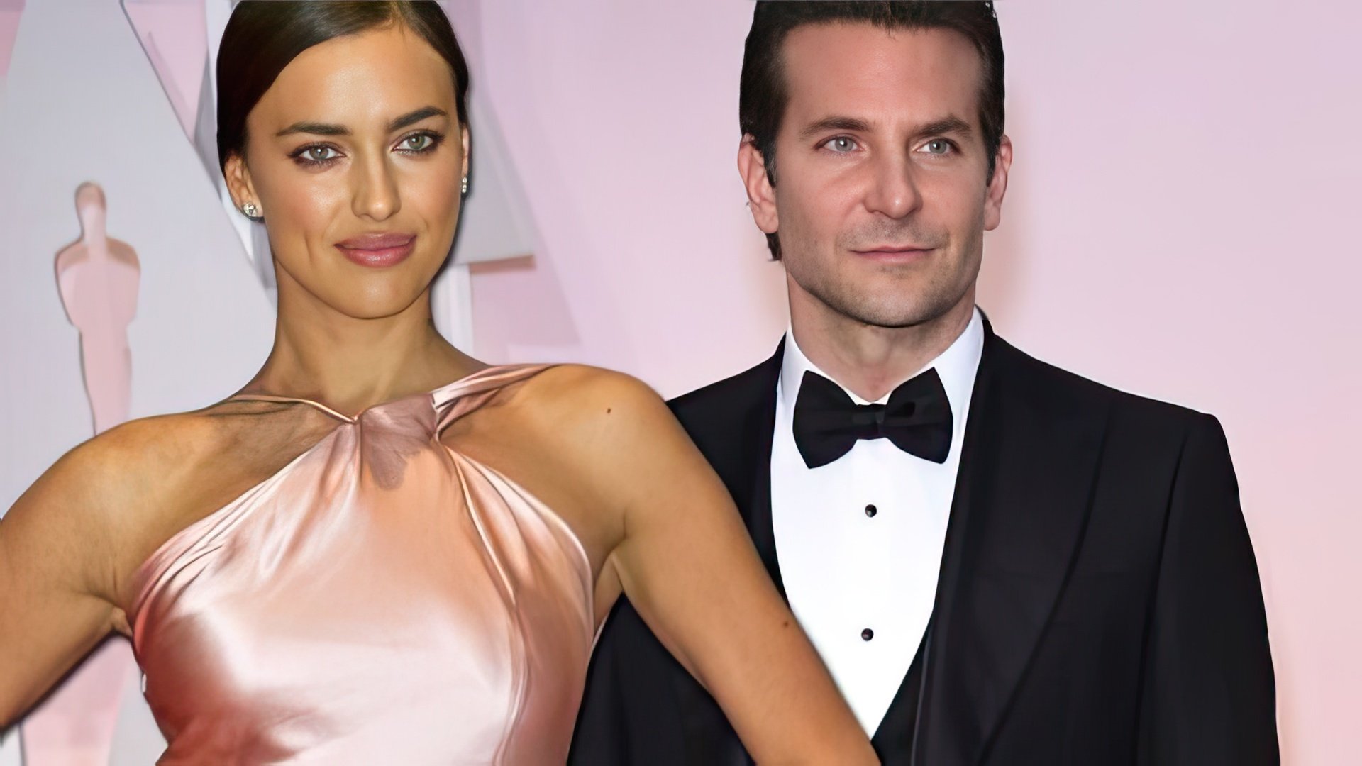 In the photo: Irina Shayk and Bradley Cooper