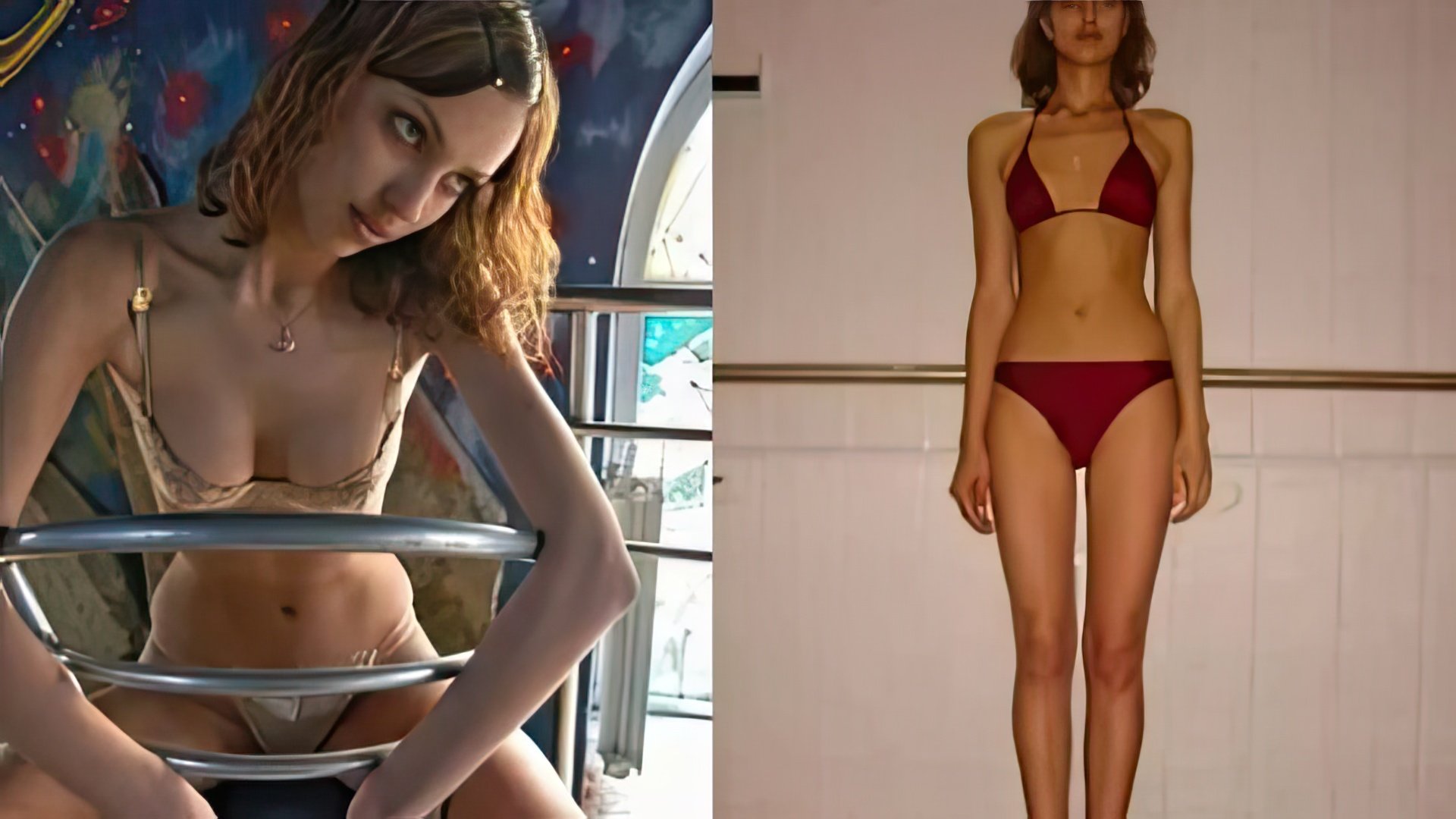 Irina Shayk became a lingerie model