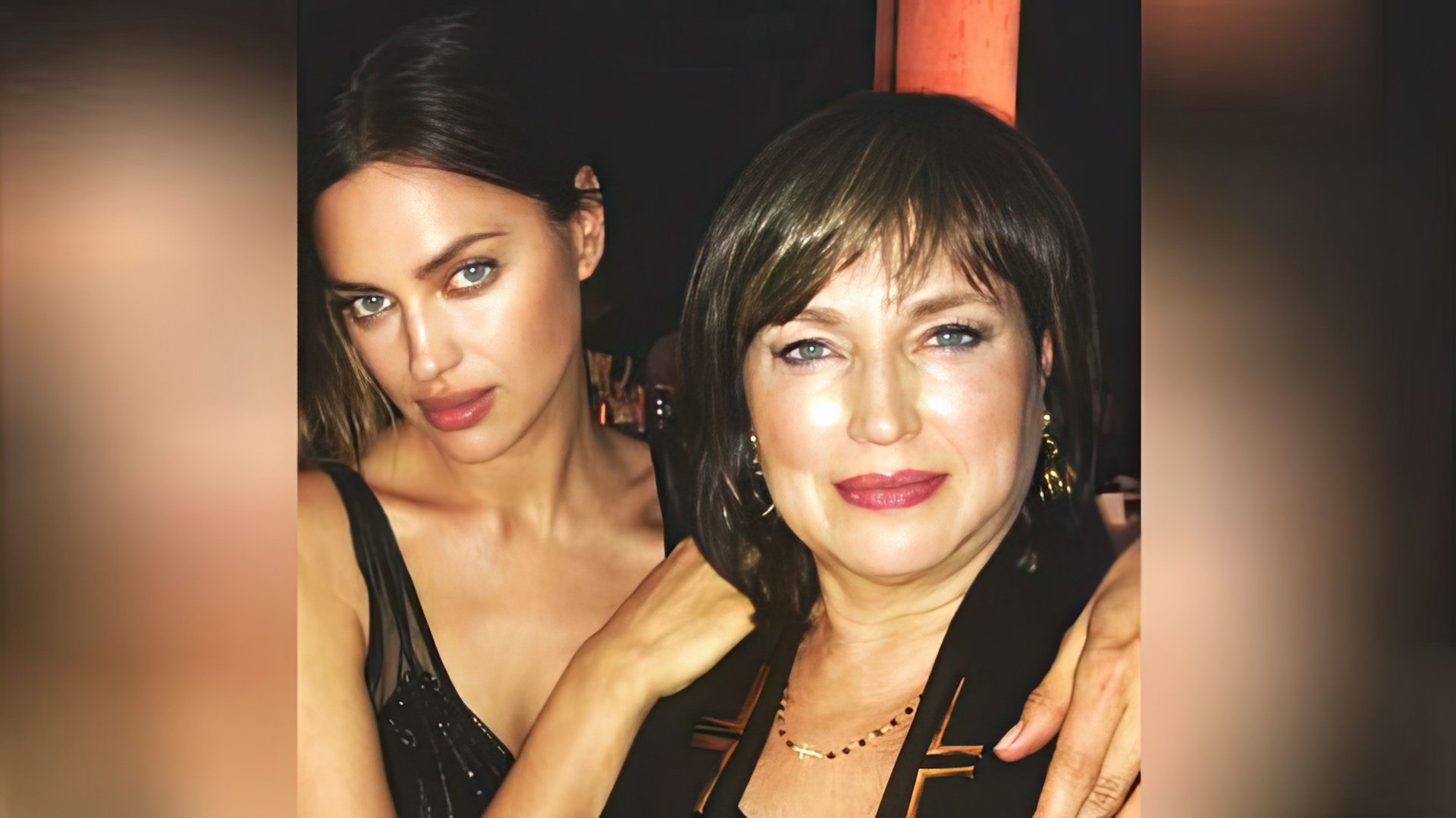 Irina Shayk with her mother