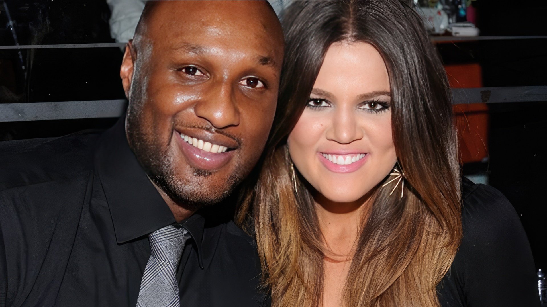 Khloé Kardashian with Lamar Odom