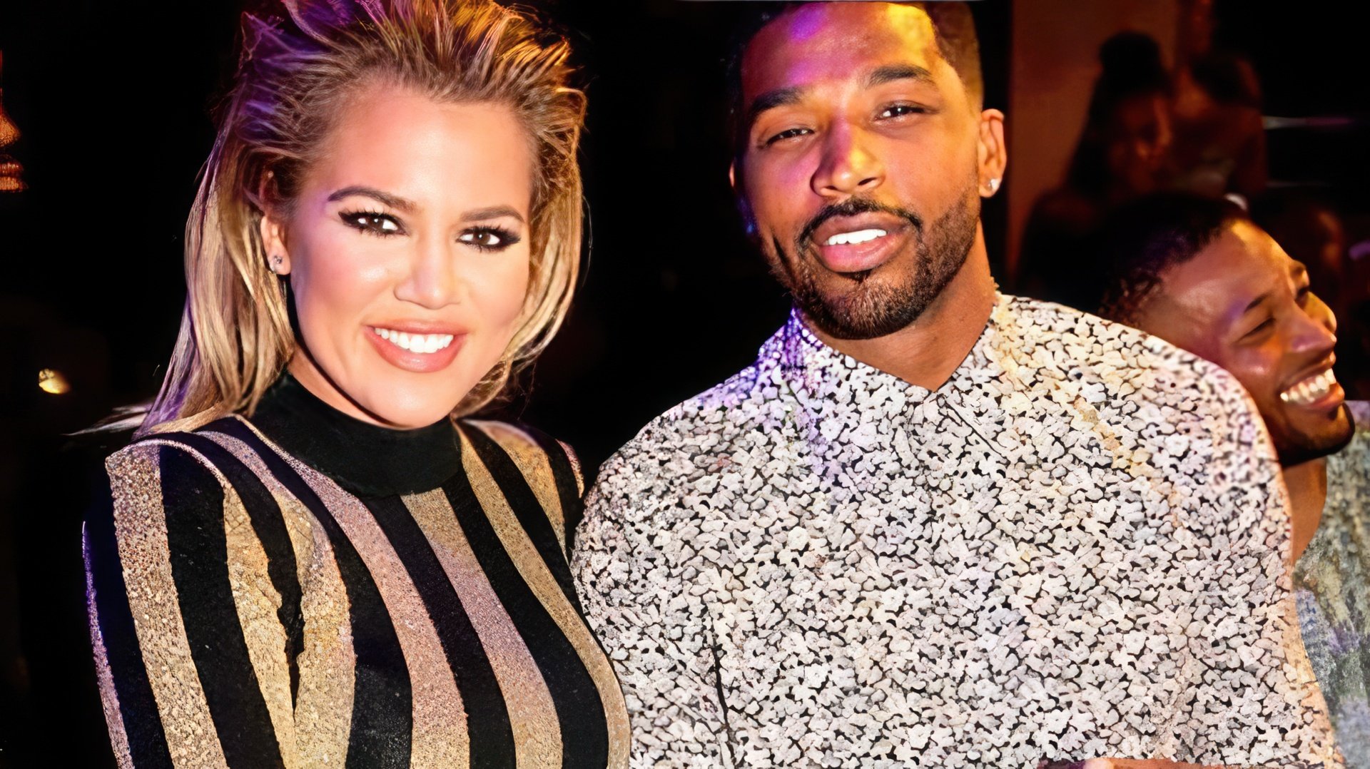 Khloé Kardashian with Tristan Thompson