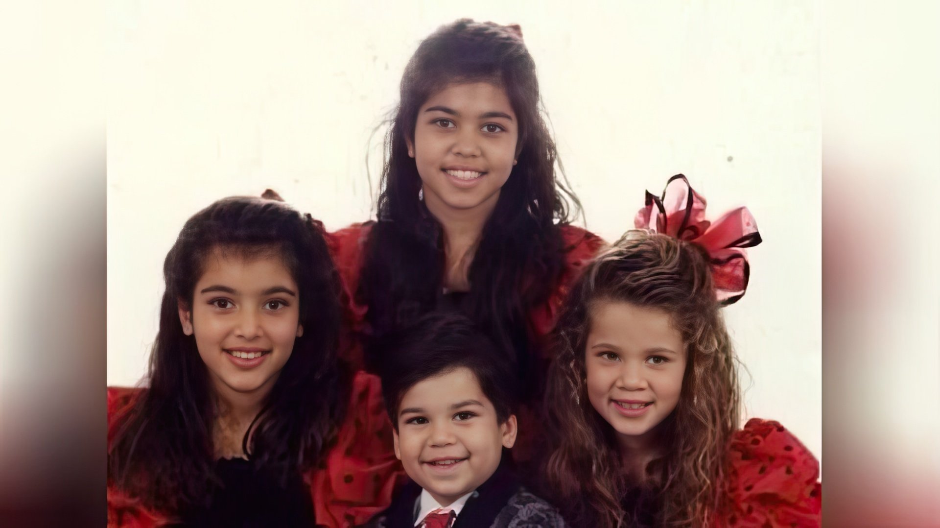 Kris and Rob’s children (Khloé is on the right)