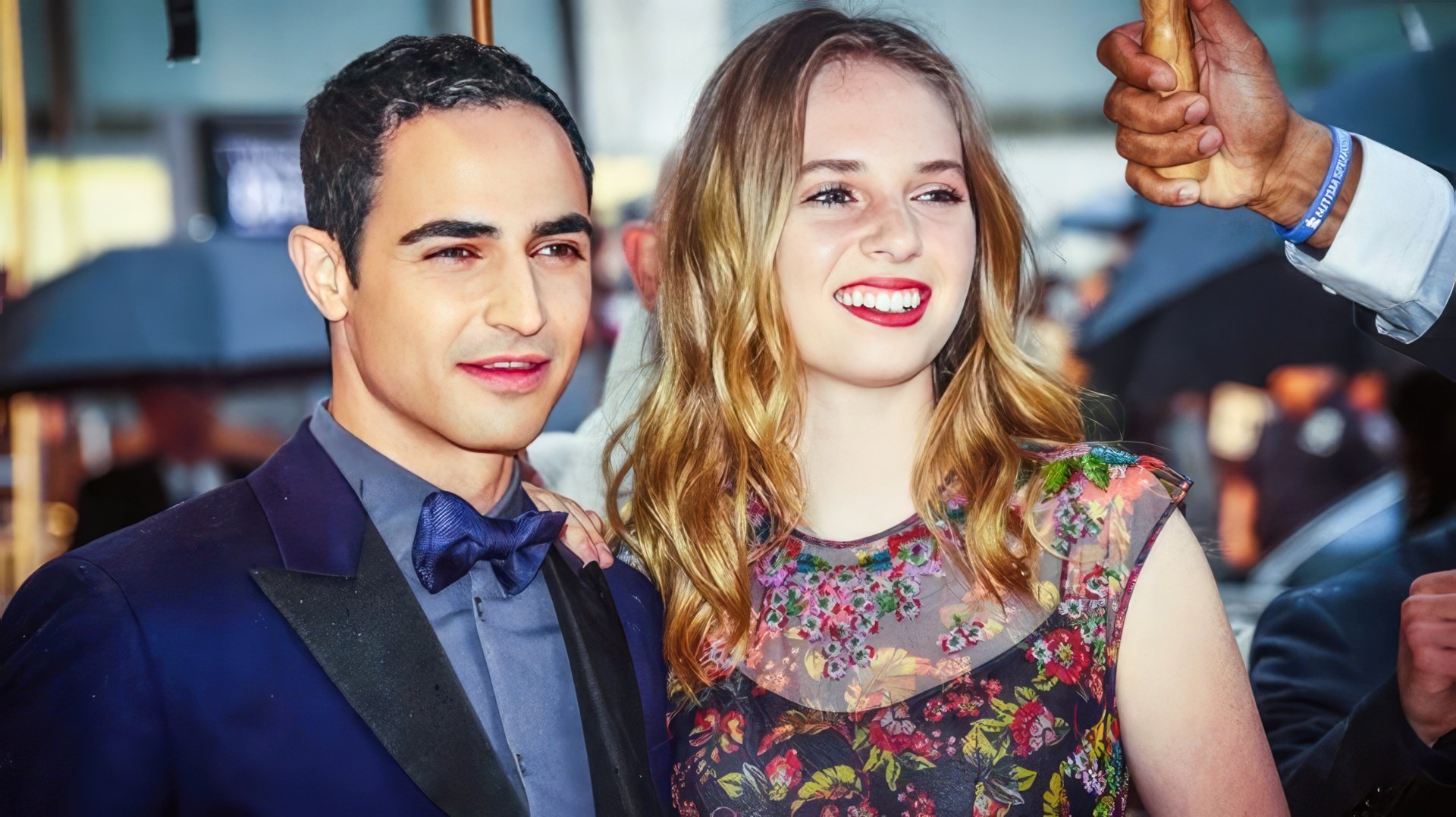 Maya Hawke and Zac Posen