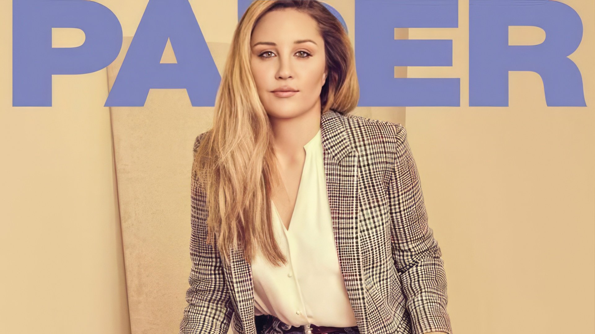 The slimmed-down Amanda Bynes in Paper magazine
