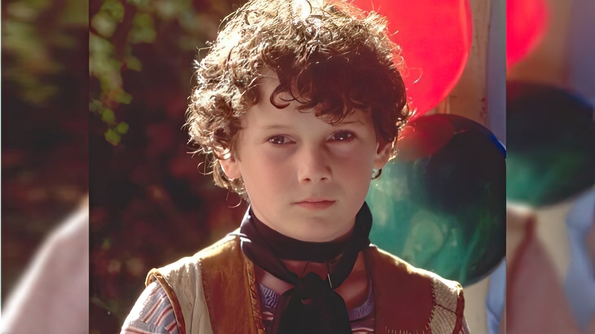 Anton Yelchin as a child