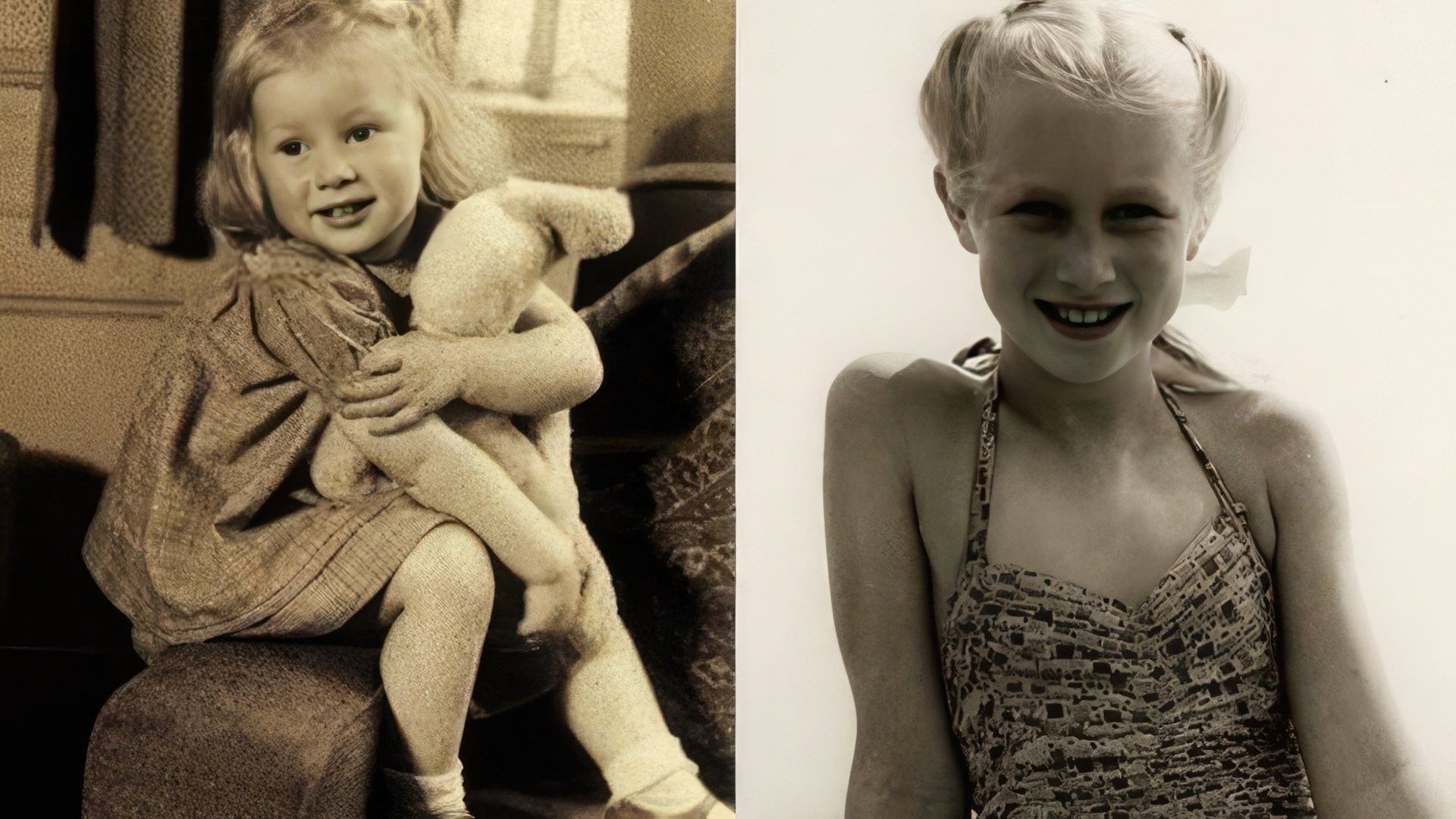 Helen Mirren (Elena Mironova) in her childhood