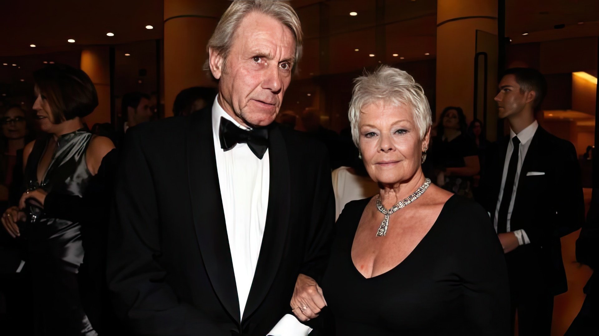 Judi Dench and David Mills