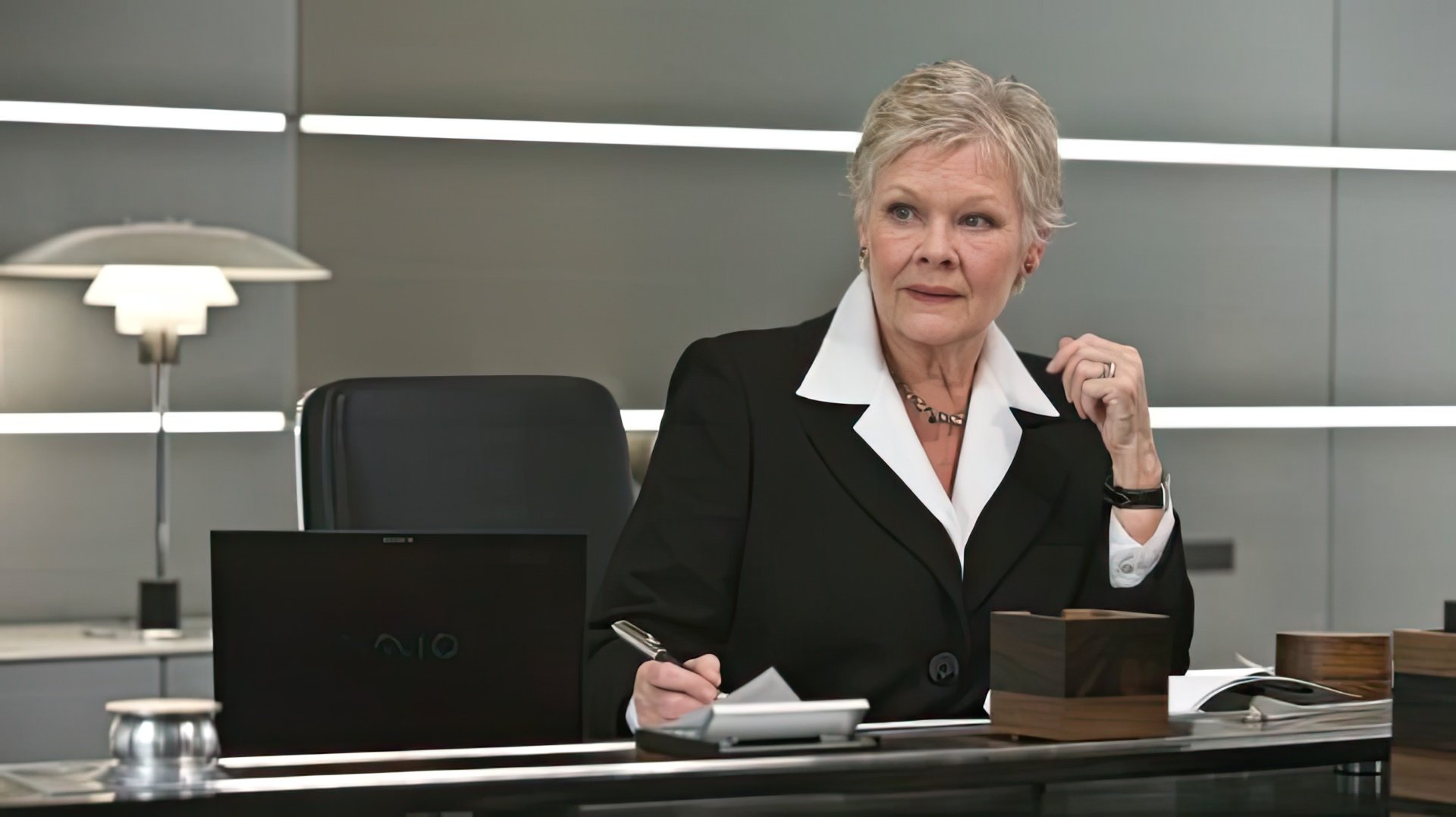 Judi Dench Portrayed M in Seven Parts of the James Bond Series