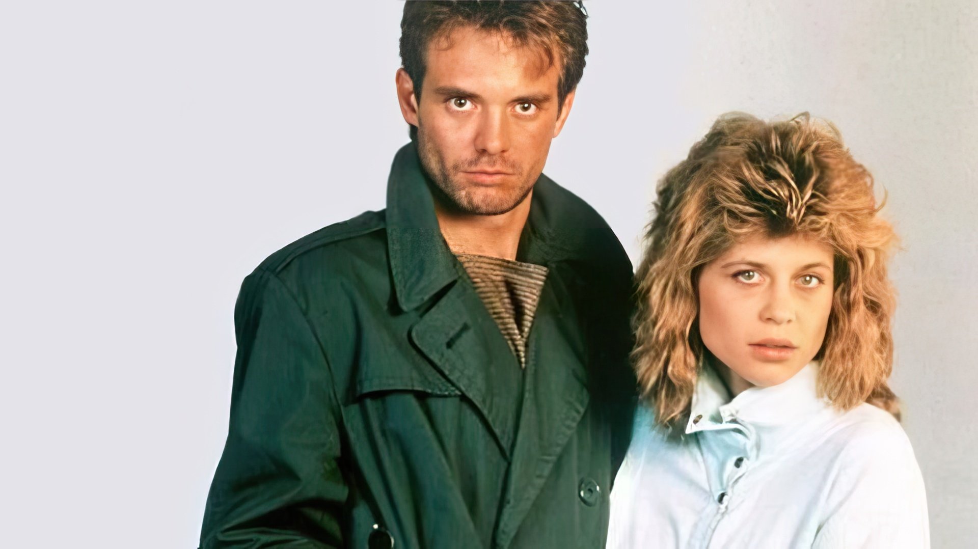 Linda Hamilton with Bruce Abbott