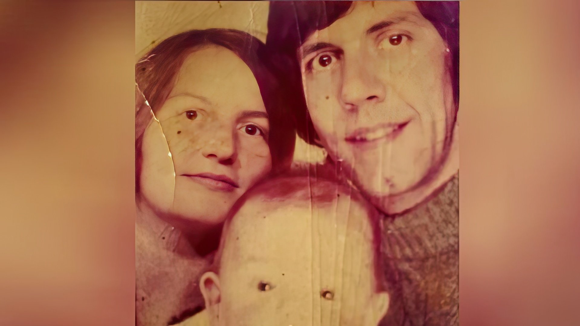 Nick Frost as a child with his parents