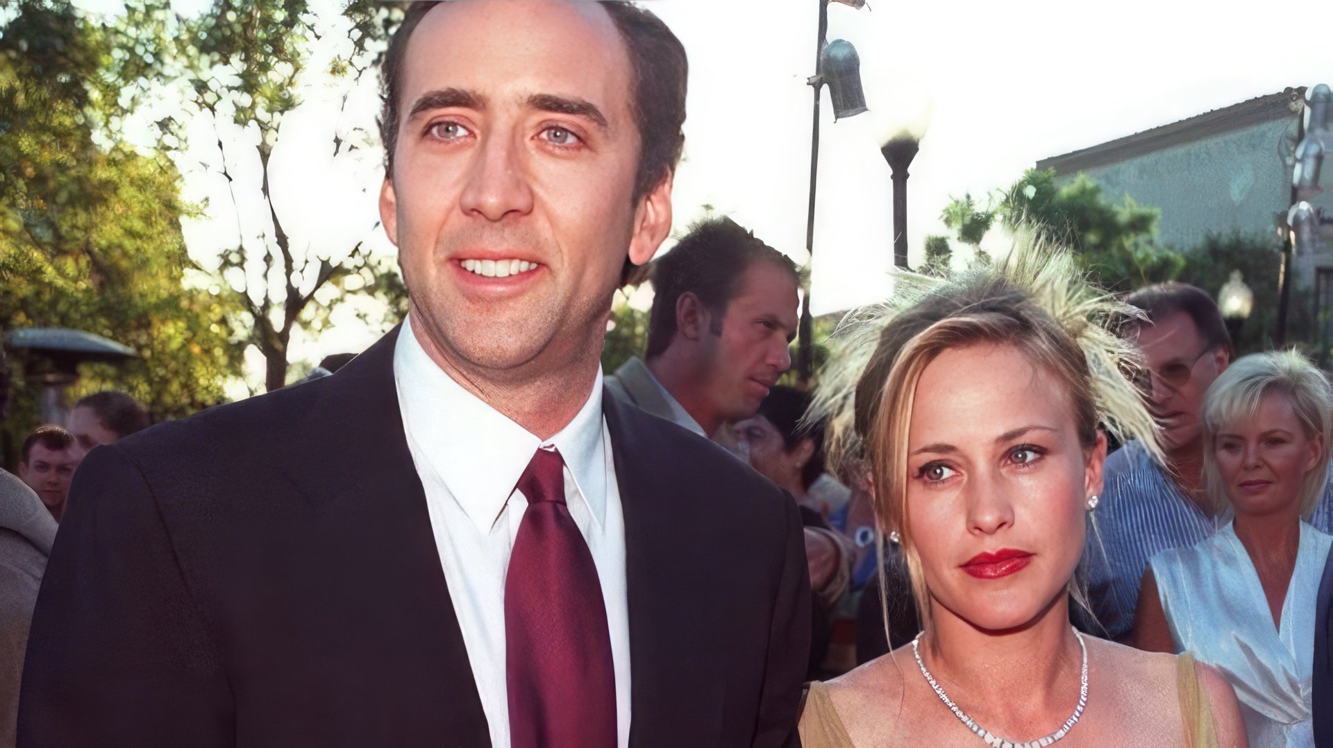 Nicolas Cage with Patricia Arquette