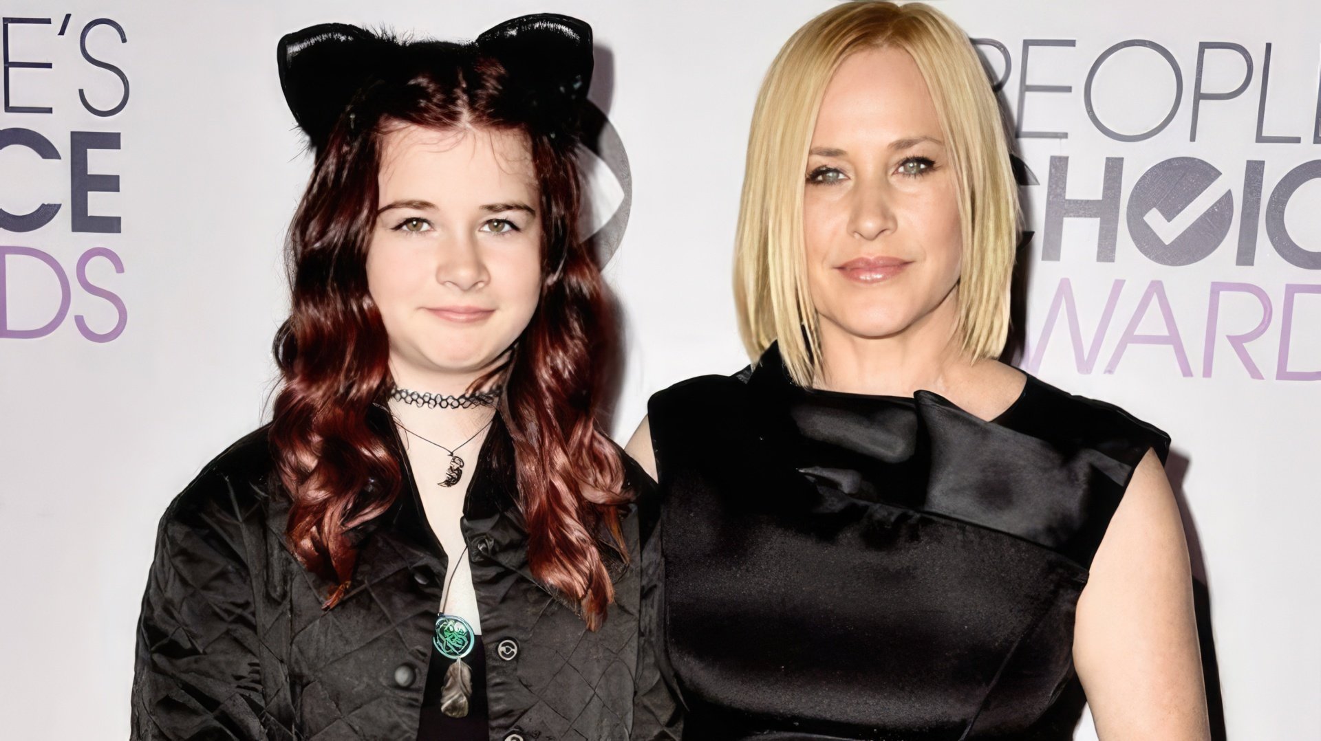 Patricia Arquette with daughter