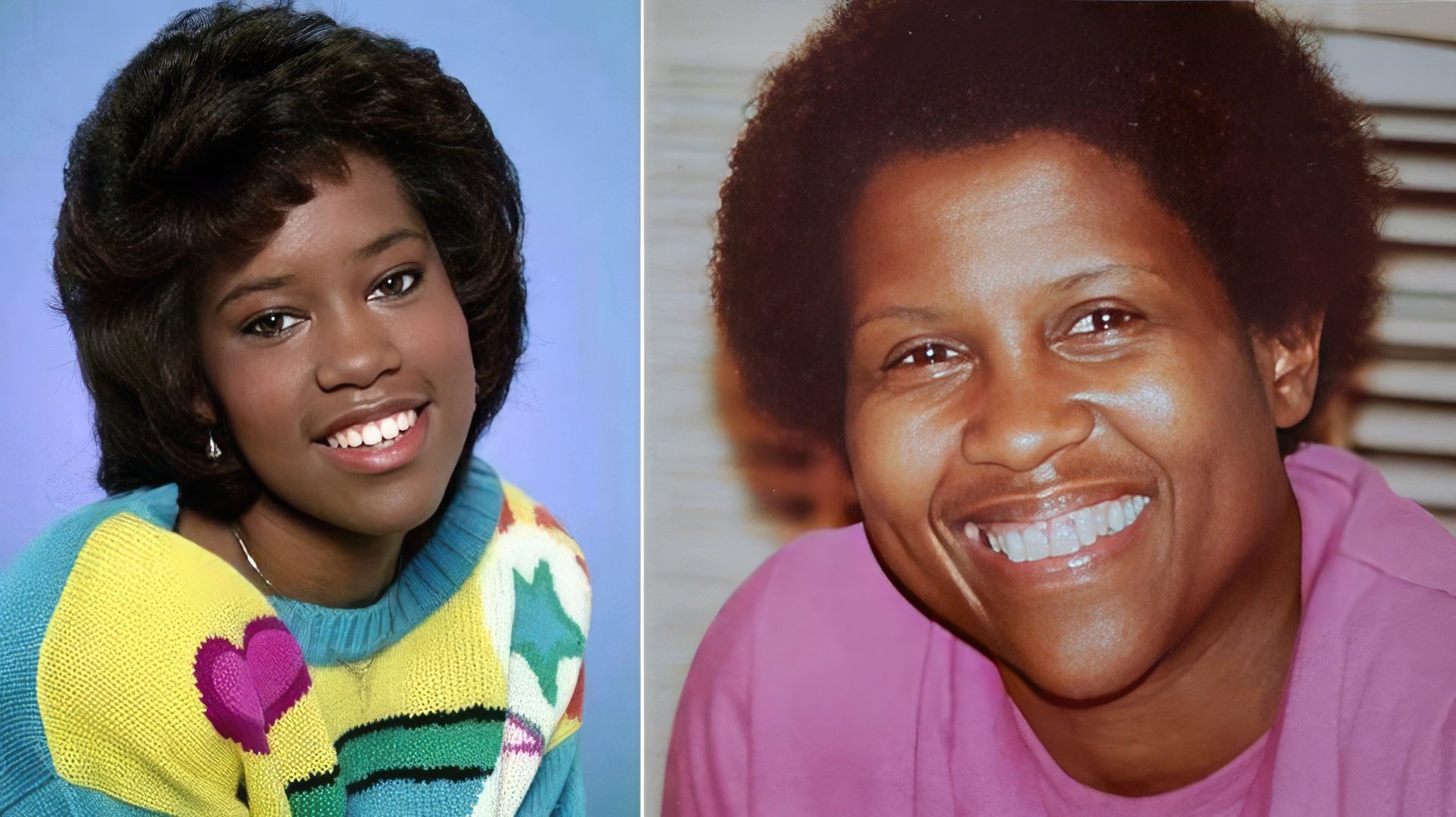 Young Regina King and her mother