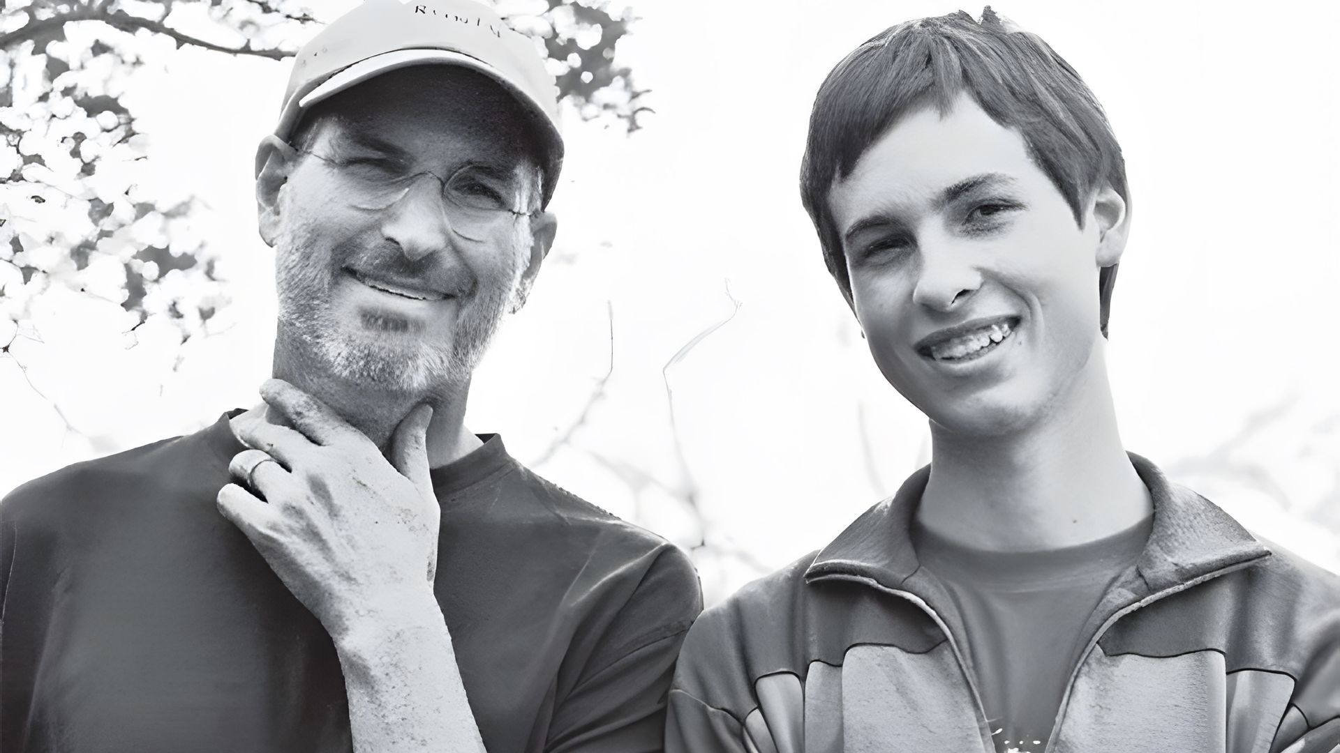 Steve and Reed Jobs
