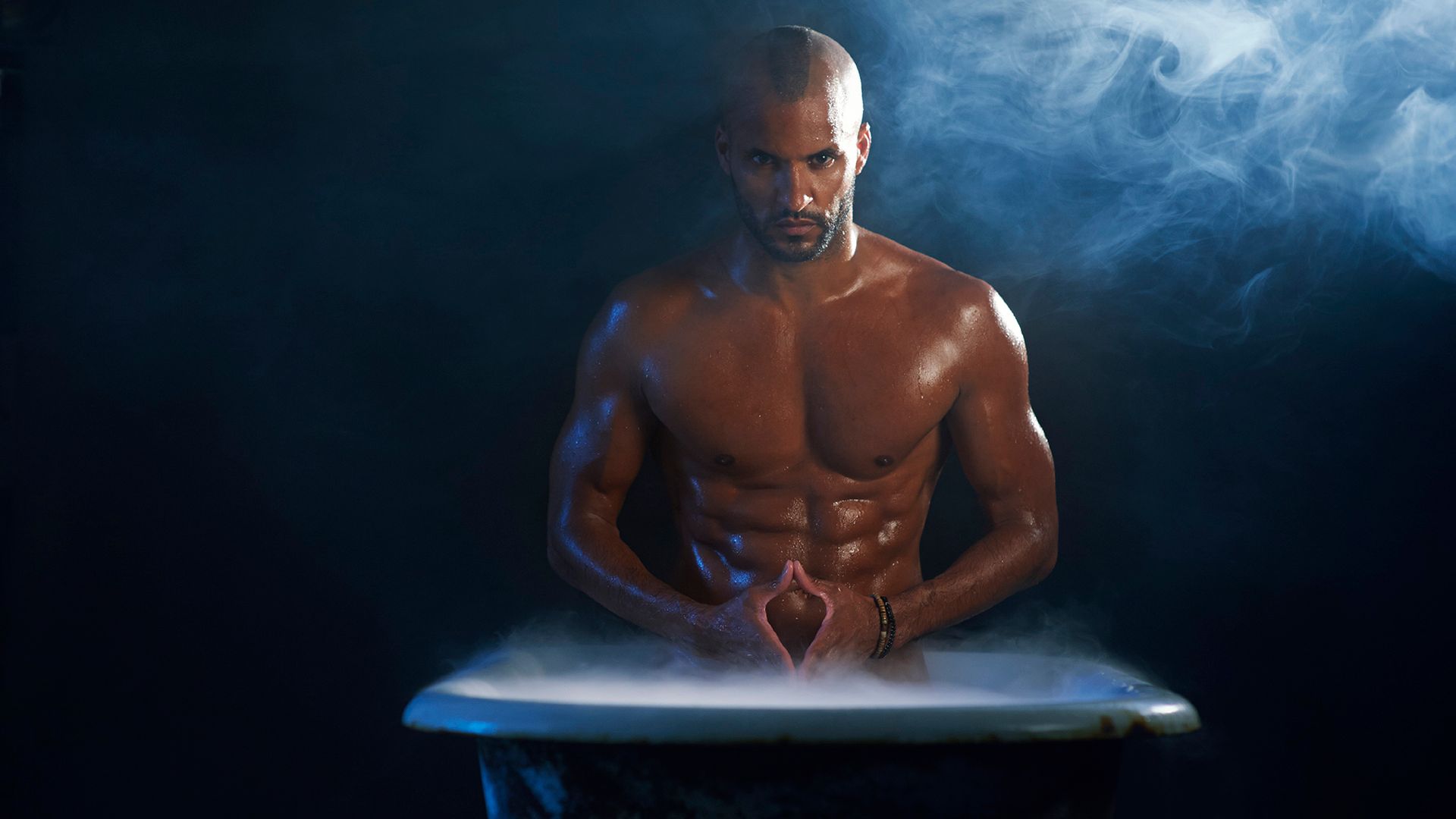 Ricky Whittle started his career as a model