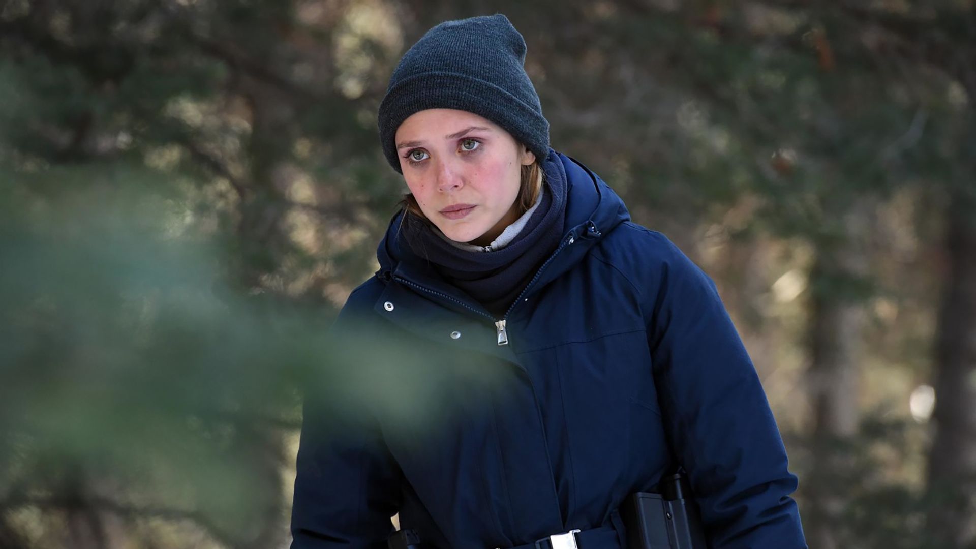 Scene from the film «Wind River»